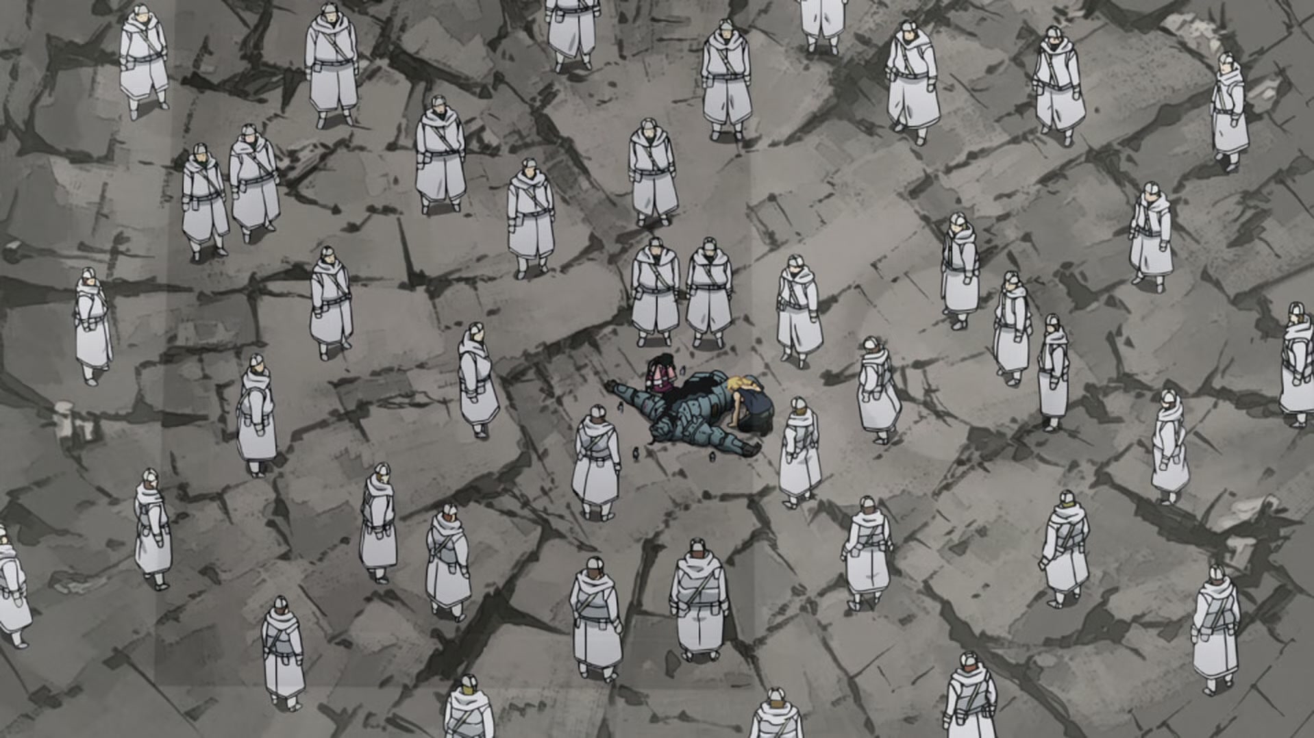 Fullmetal Alchemist: Brotherhood Ep 63: The Other Side of the Gateway @ 00:09:15