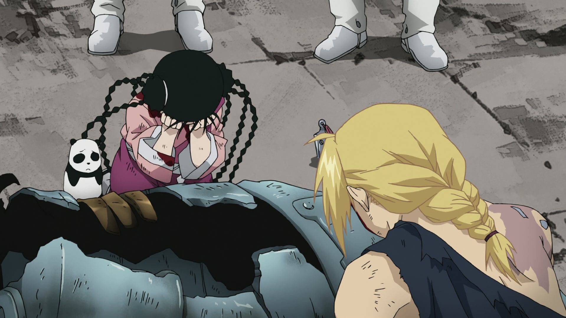 Fullmetal Alchemist: Brotherhood Ep 63: The Other Side of the Gateway @ 00:09:32