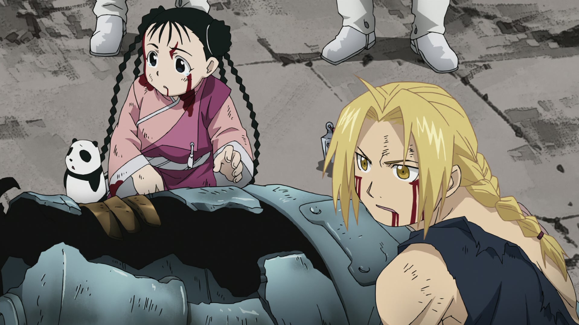 Fullmetal Alchemist: Brotherhood Ep 63: The Other Side of the Gateway @ 00:09:42