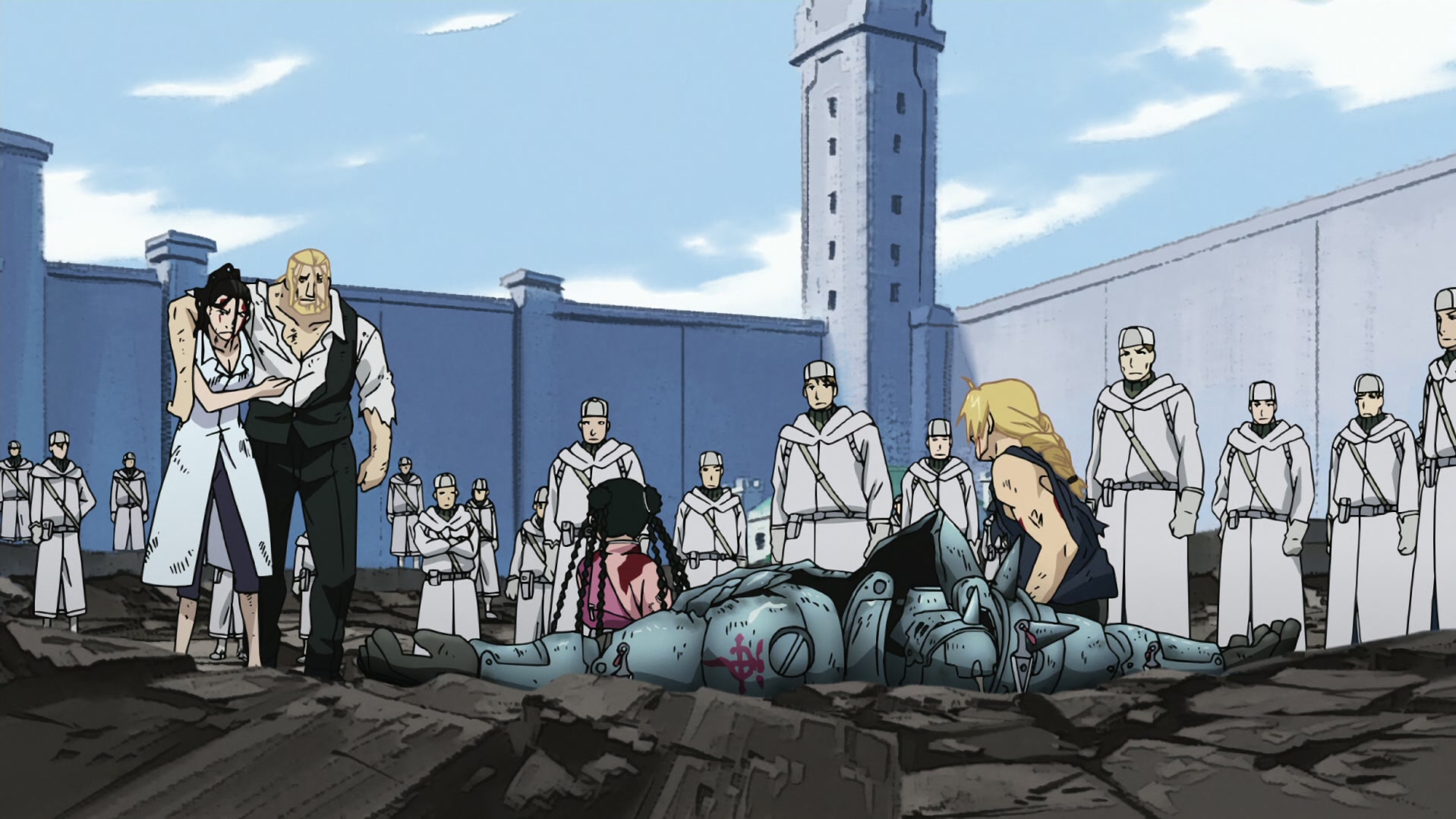 Fullmetal Alchemist: Brotherhood Ep 63: The Other Side of the Gateway @ 00:10:36