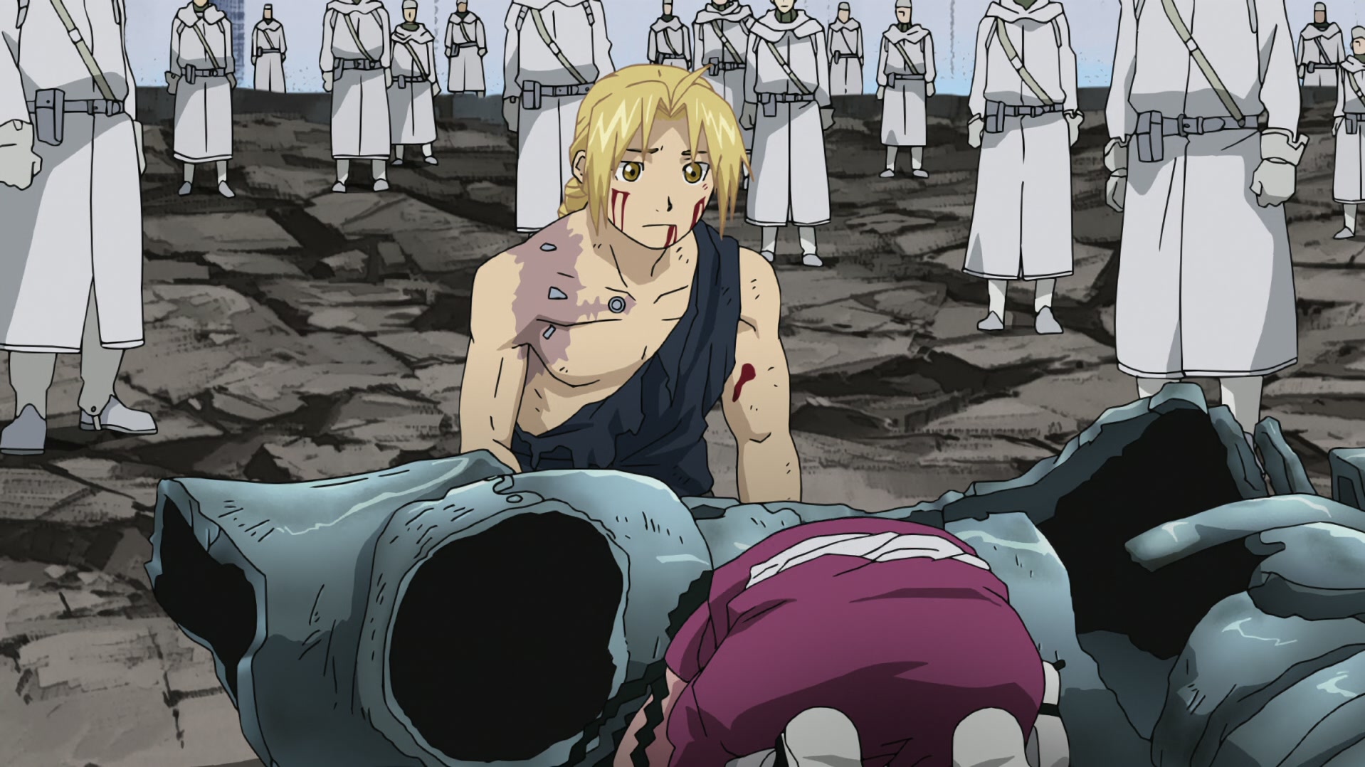 Fullmetal Alchemist: Brotherhood Ep 63: The Other Side of the Gateway @ 00:12:51
