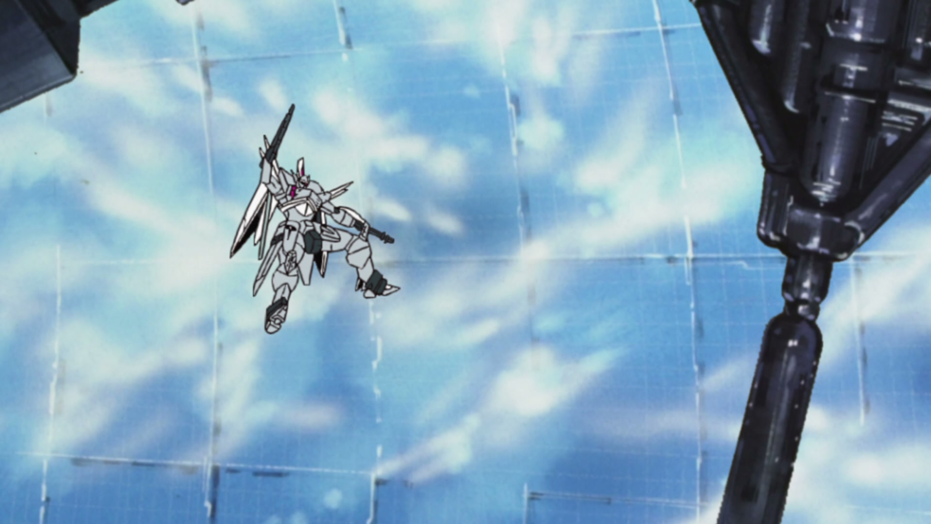 Mobile Suit Gundam SEED Ep 3: Collapsing Land @ 00:03:37