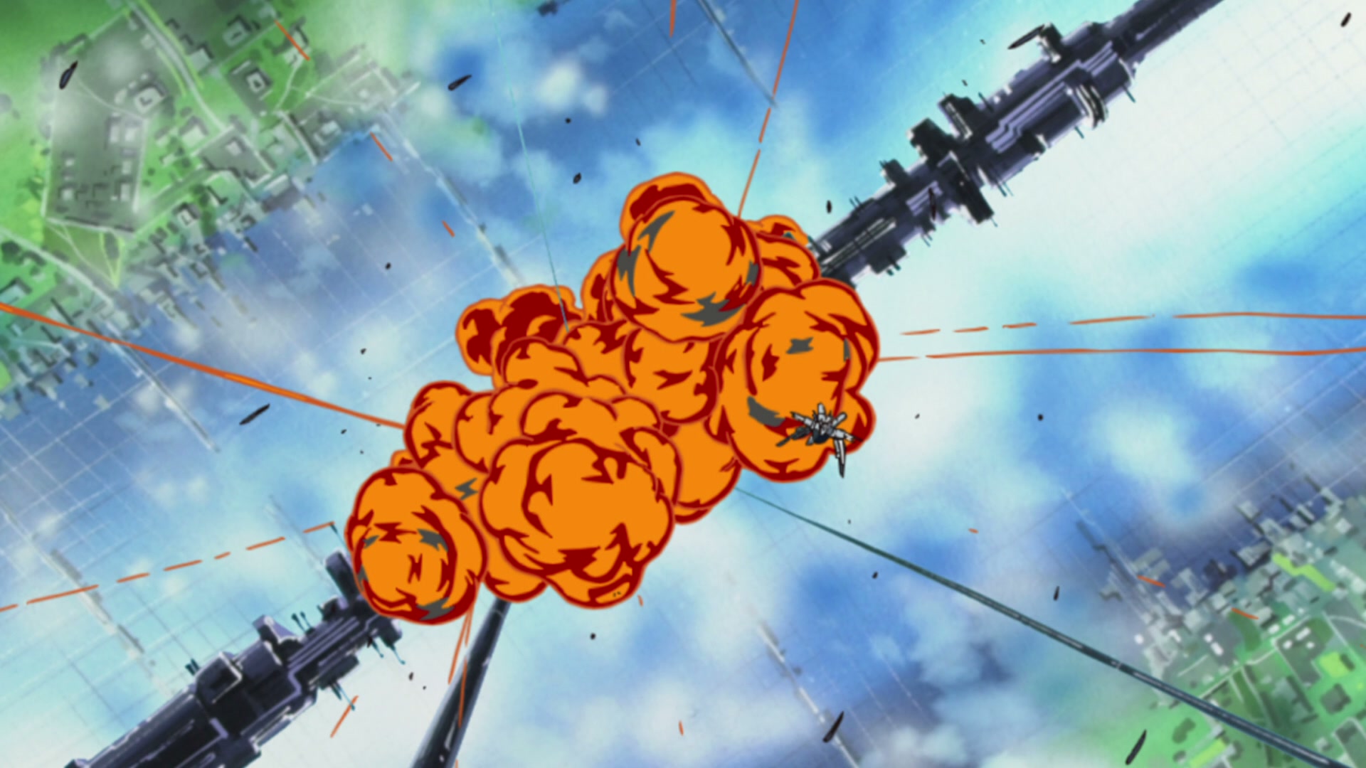 Mobile Suit Gundam SEED Ep 3: Collapsing Land @ 00:03:45