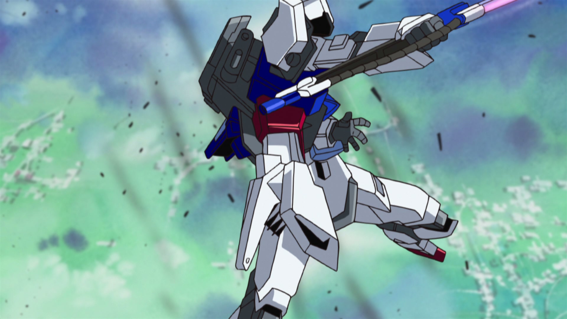 Mobile Suit Gundam SEED Ep 3: Collapsing Land @ 00:21:06