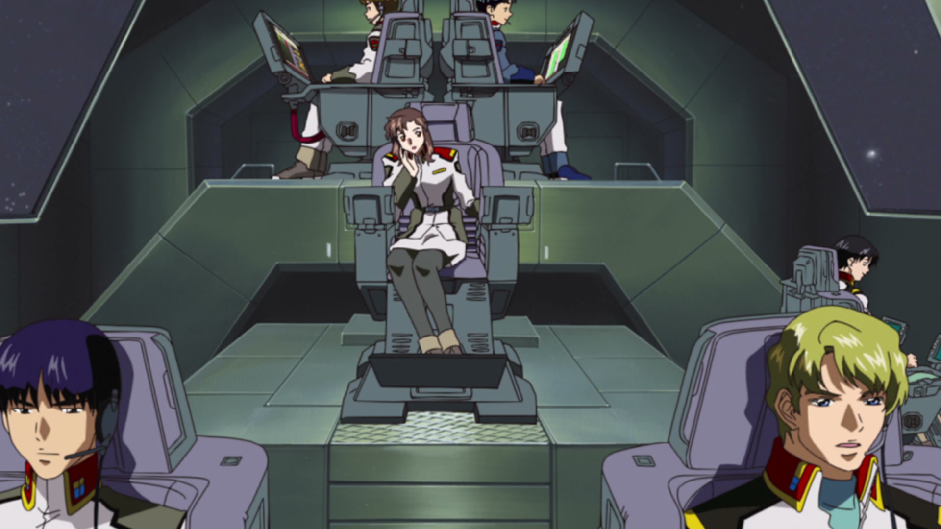 Mobile Suit Gundam SEED Ep 7: The Scar of Space @ 00:02:52