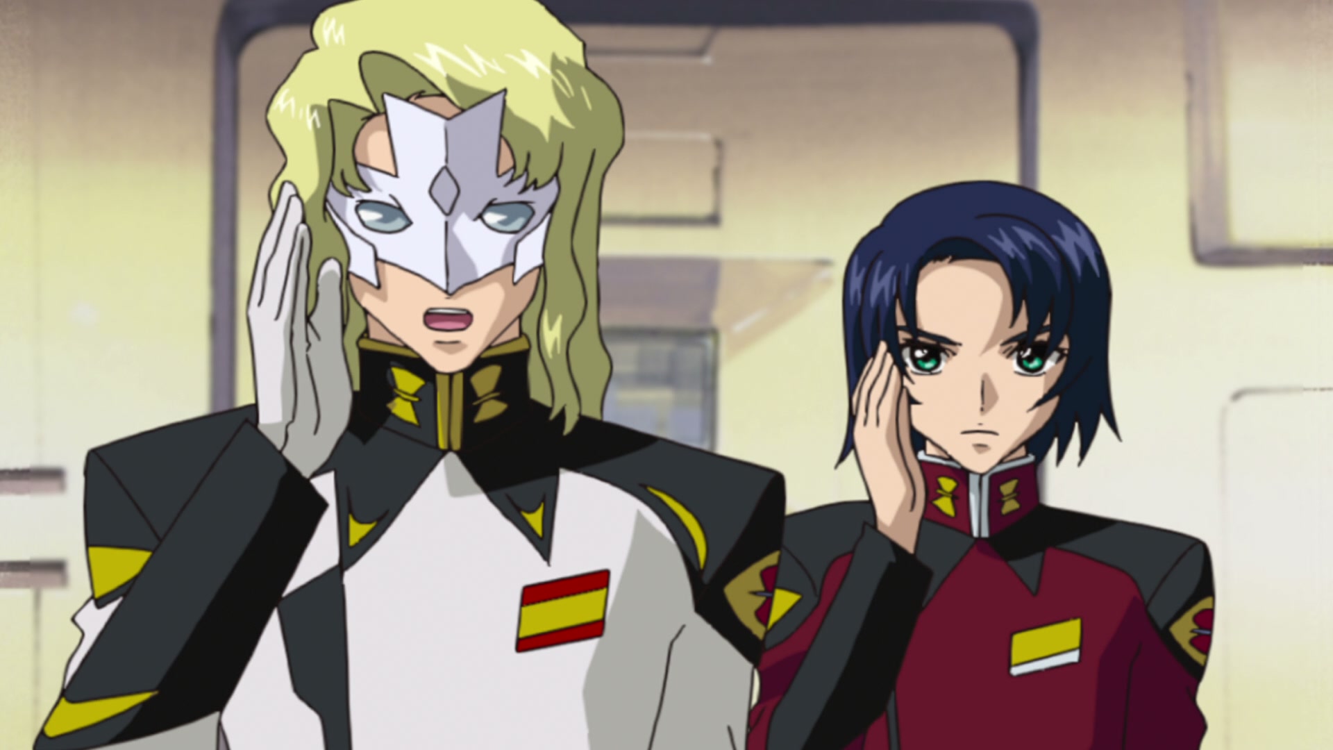 Mobile Suit Gundam SEED Ep 7: The Scar of Space @ 00:04:19