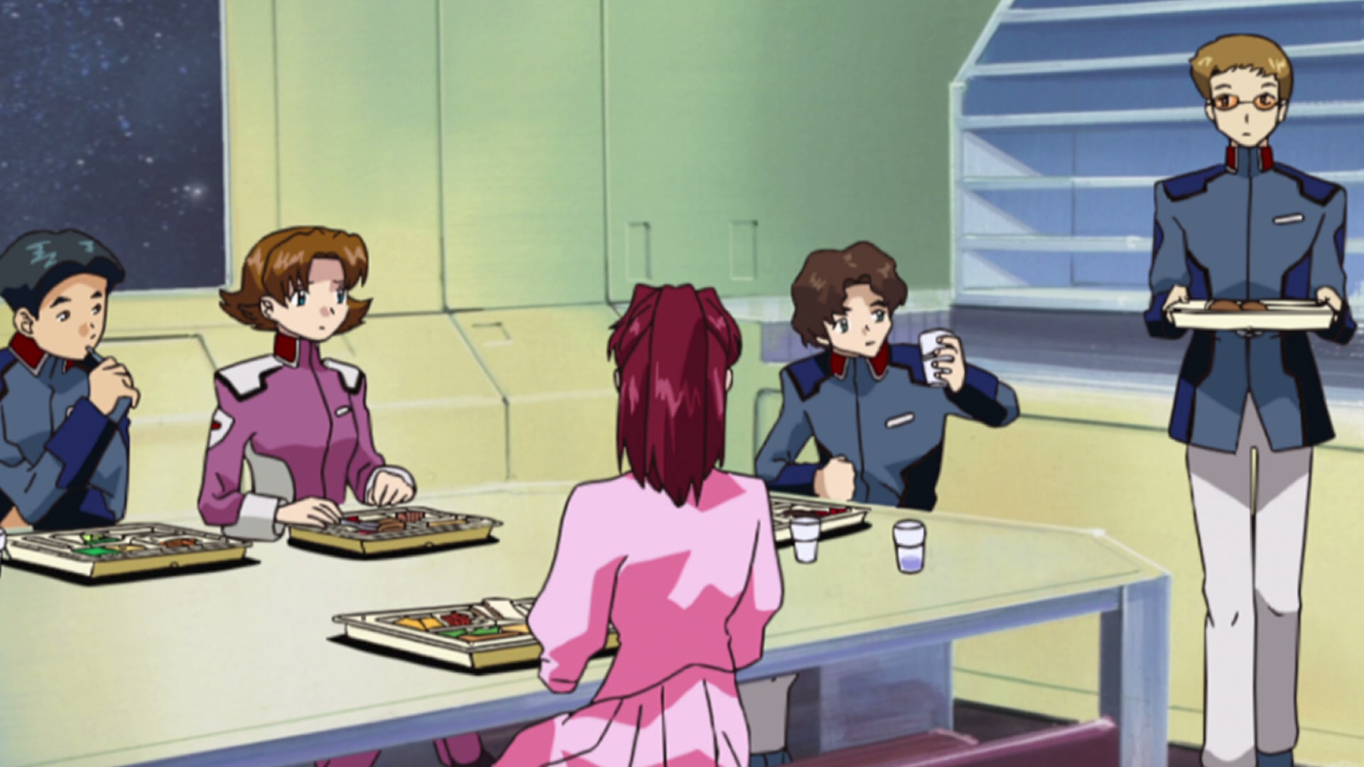 Mobile Suit Gundam SEED Ep 7: The Scar of Space @ 00:06:08