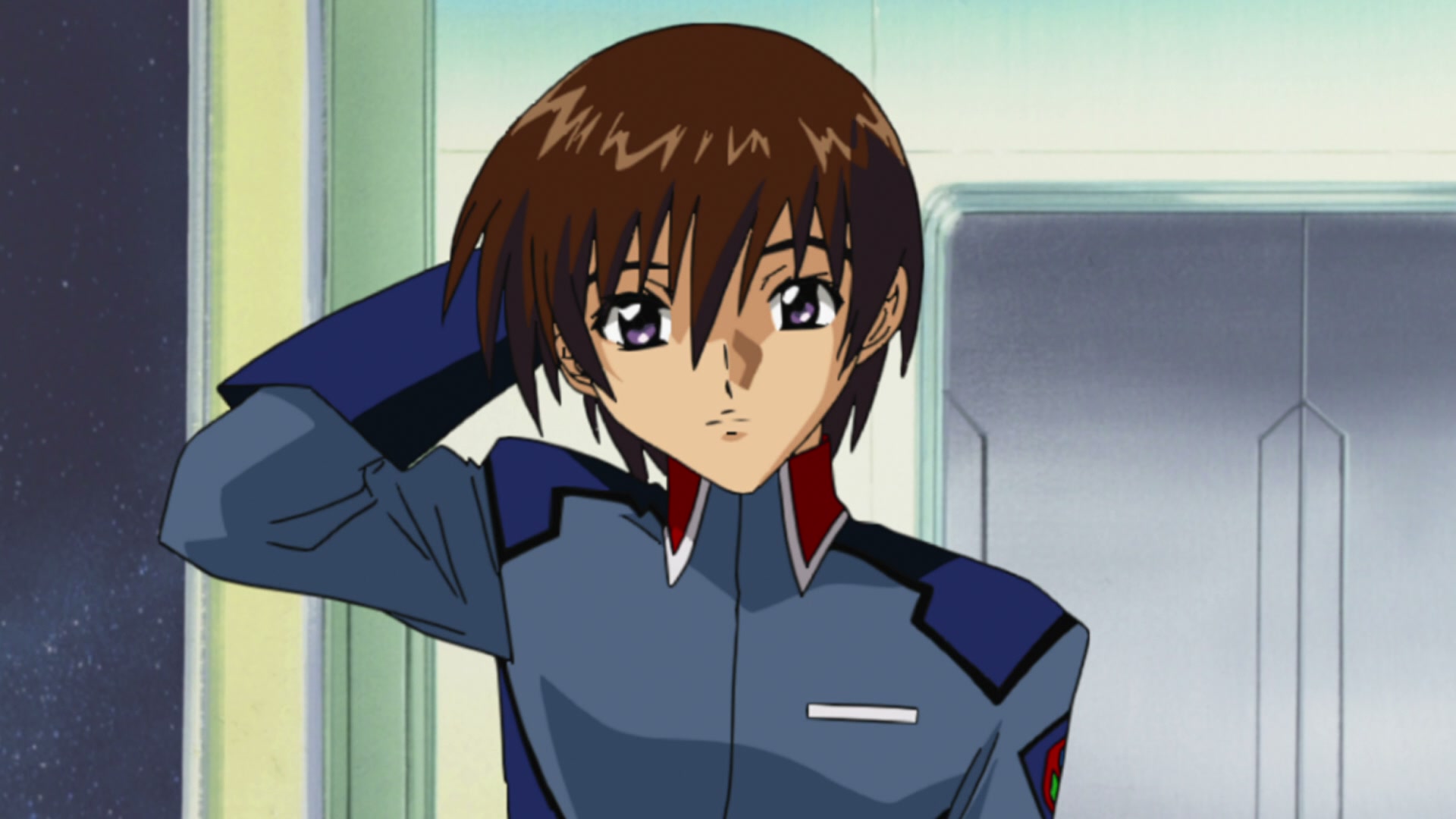 Mobile Suit Gundam SEED Ep 7: The Scar of Space @ 00:06:34