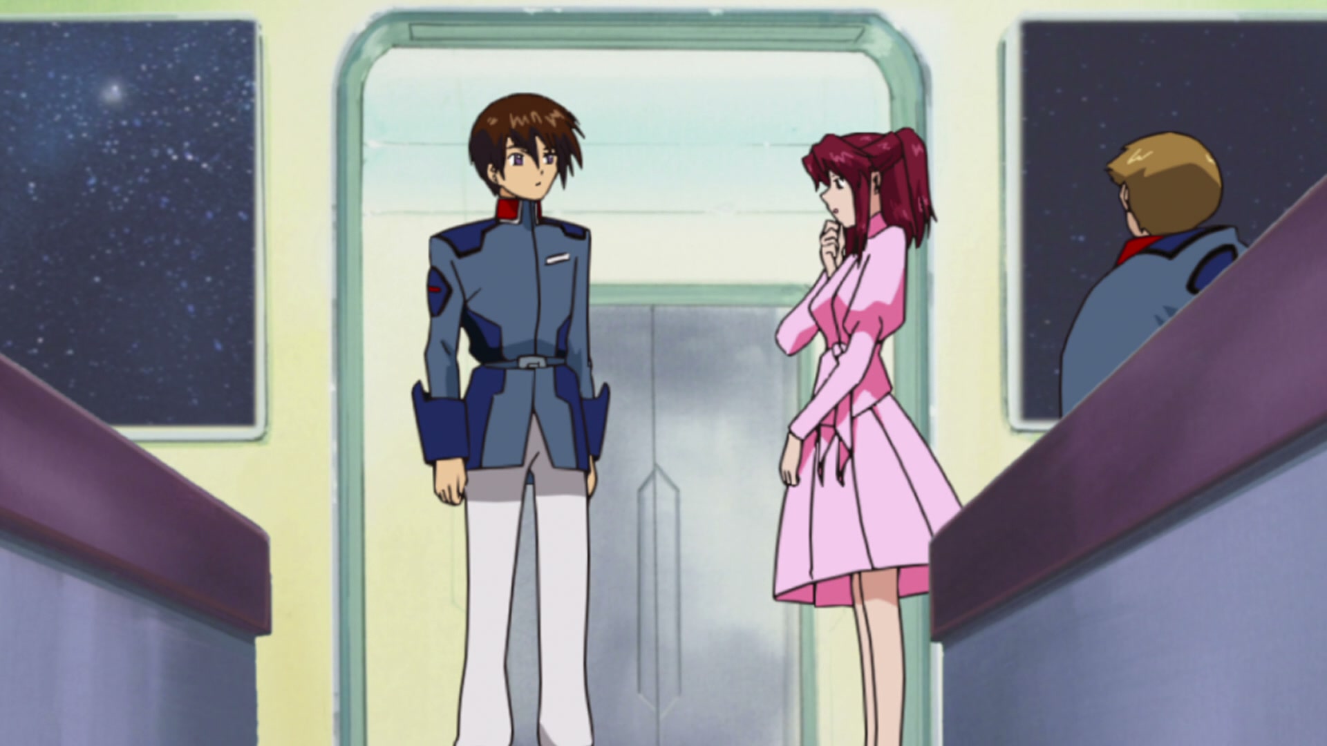 Mobile Suit Gundam SEED Ep 7: The Scar of Space @ 00:06:49
