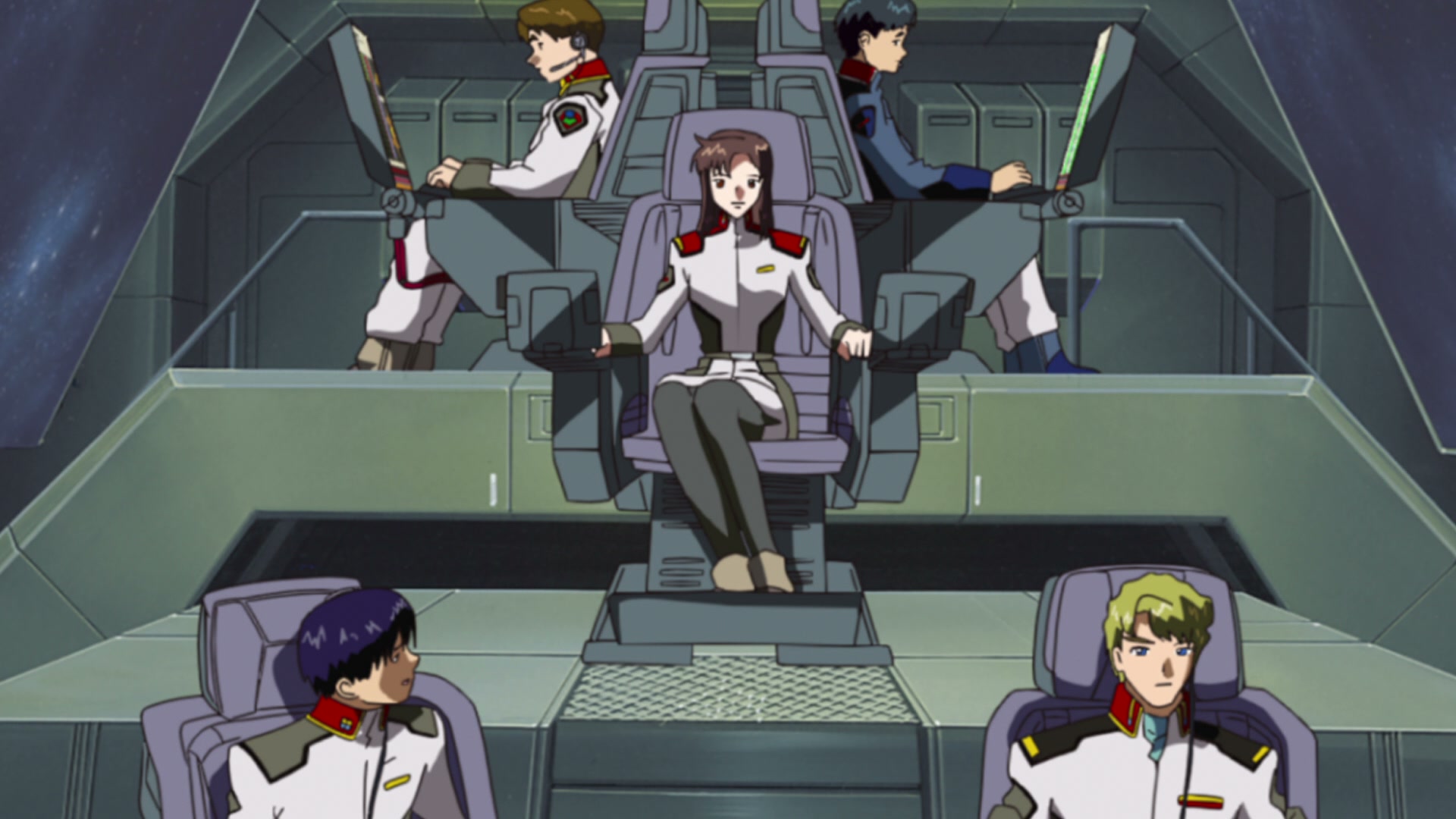 Mobile Suit Gundam SEED Ep 7: The Scar of Space @ 00:07:23