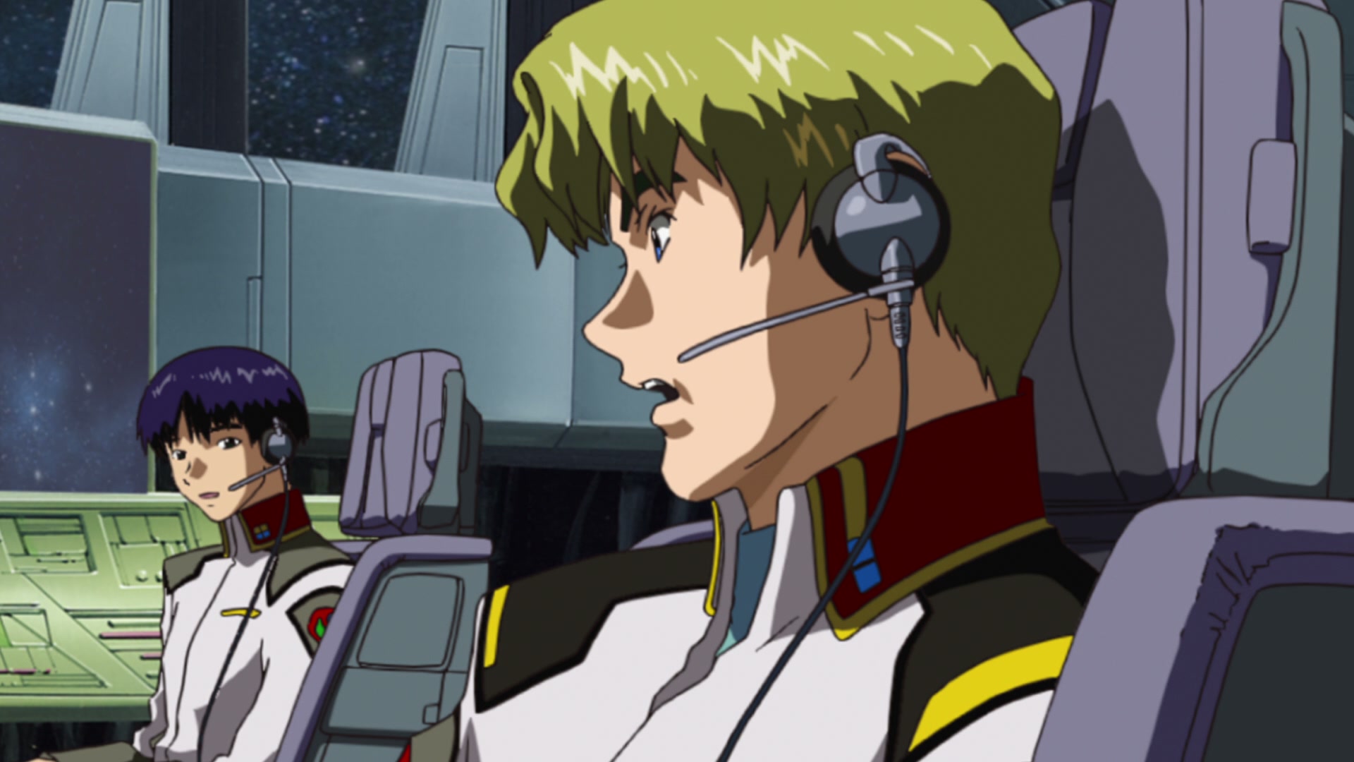 Mobile Suit Gundam SEED Ep 7: The Scar of Space @ 00:07:49