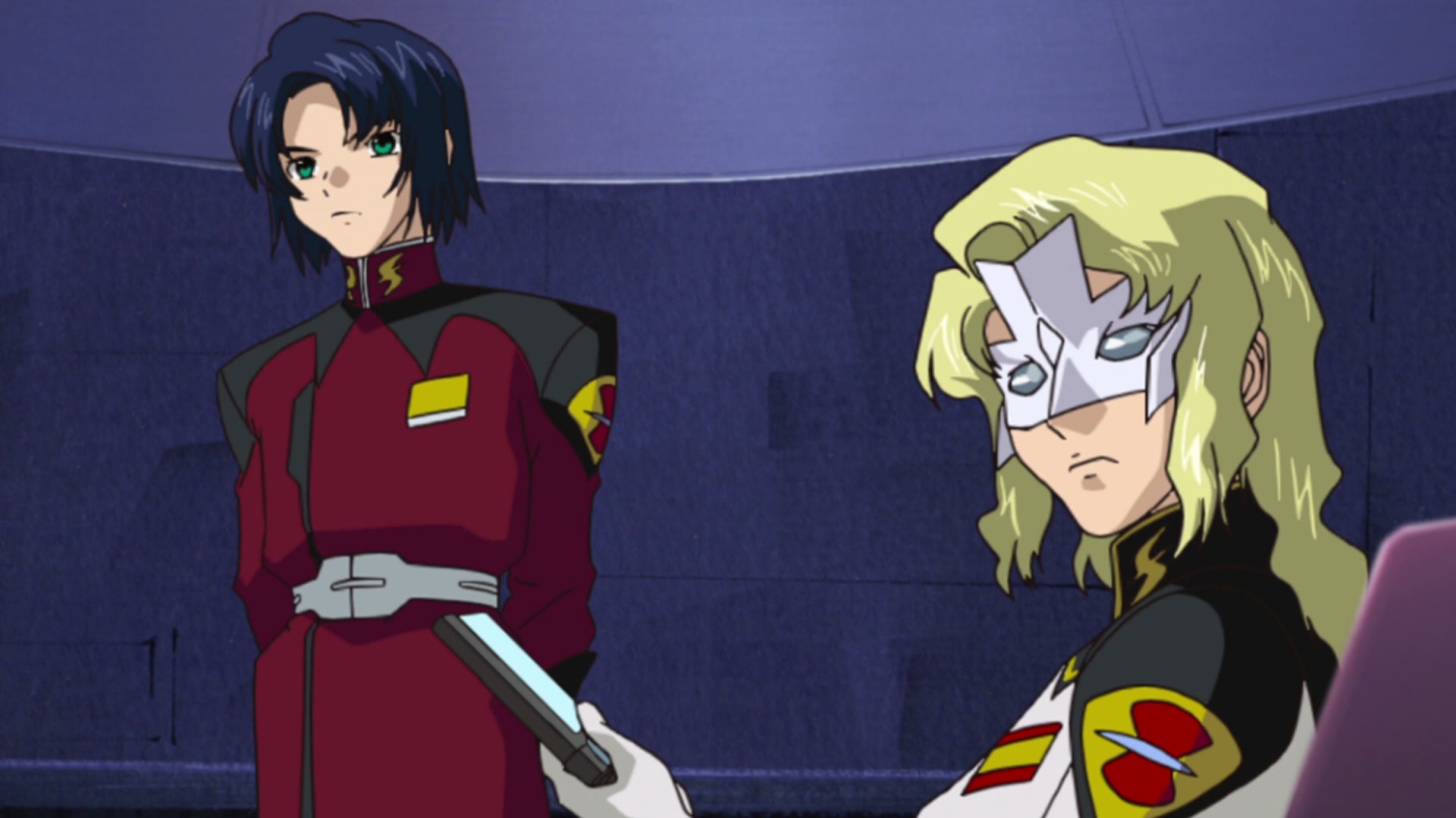 Mobile Suit Gundam SEED Ep 7: The Scar of Space @ 00:08:19
