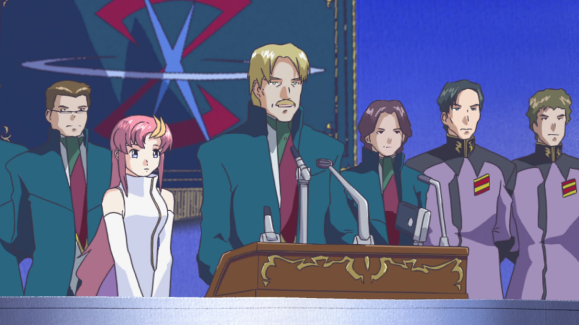 Mobile Suit Gundam SEED Ep 7: The Scar of Space @ 00:08:23