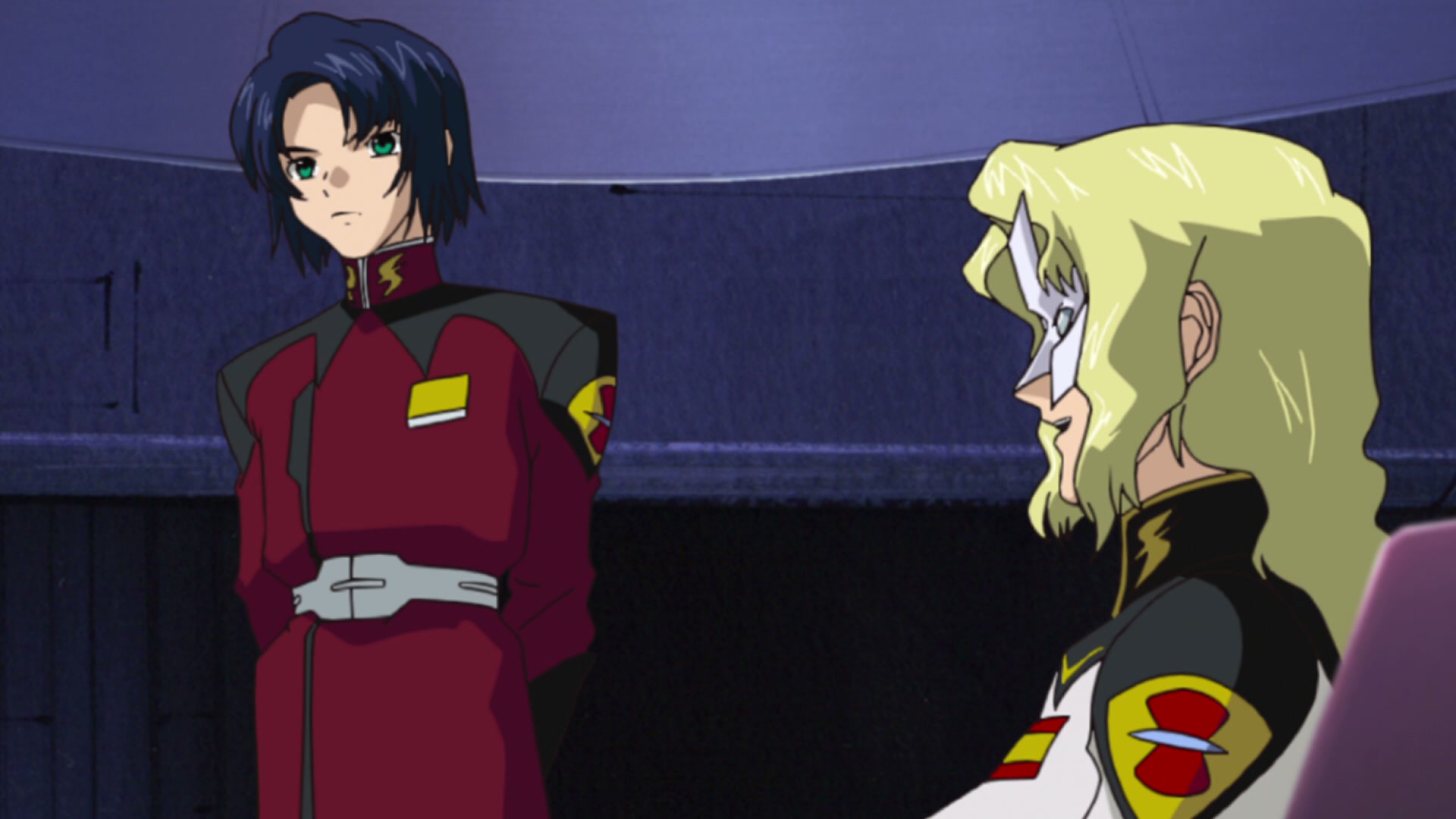 Mobile Suit Gundam SEED Ep 7: The Scar of Space @ 00:08:38
