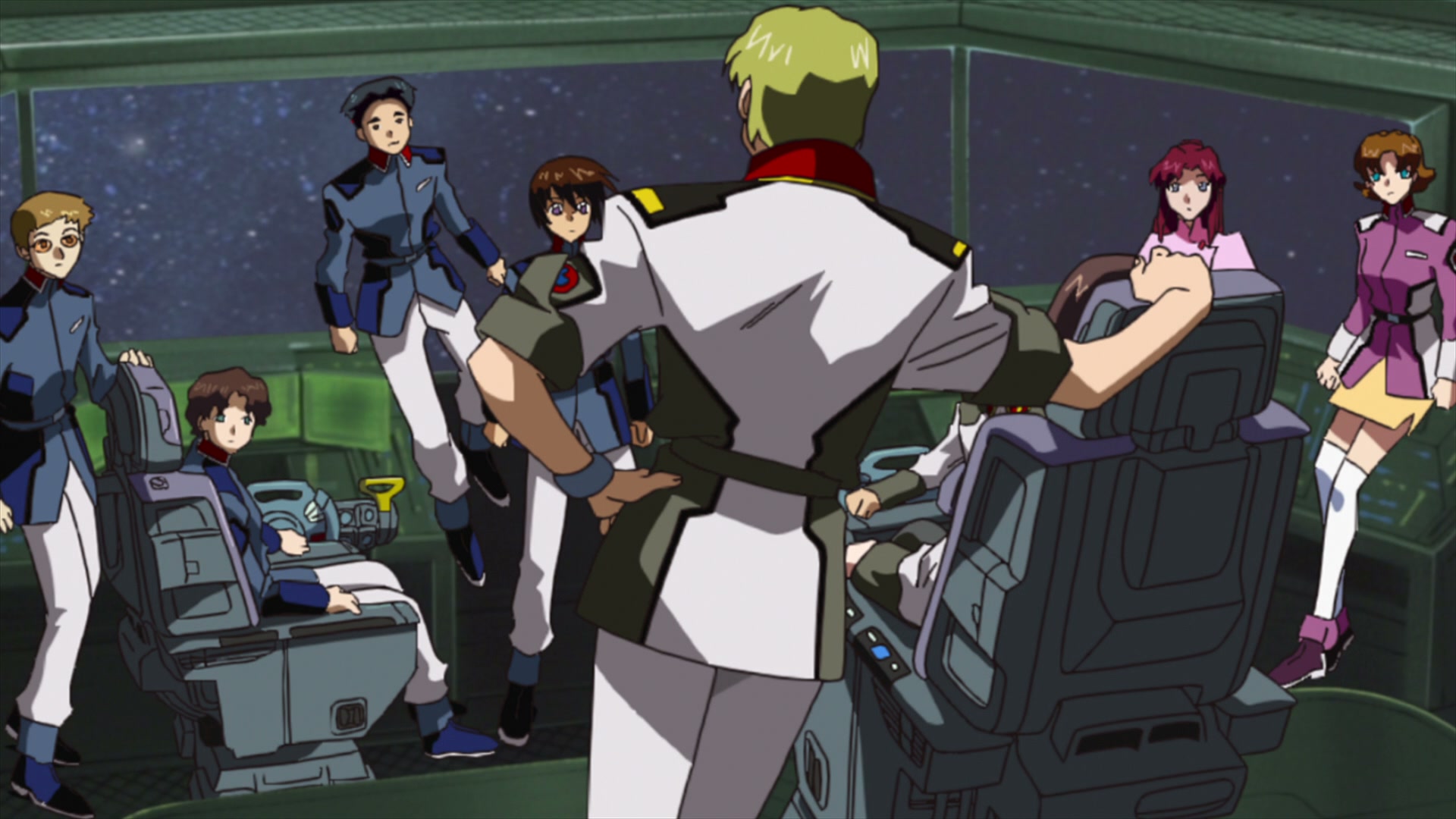 Mobile Suit Gundam SEED Ep 7: The Scar of Space @ 00:09:23