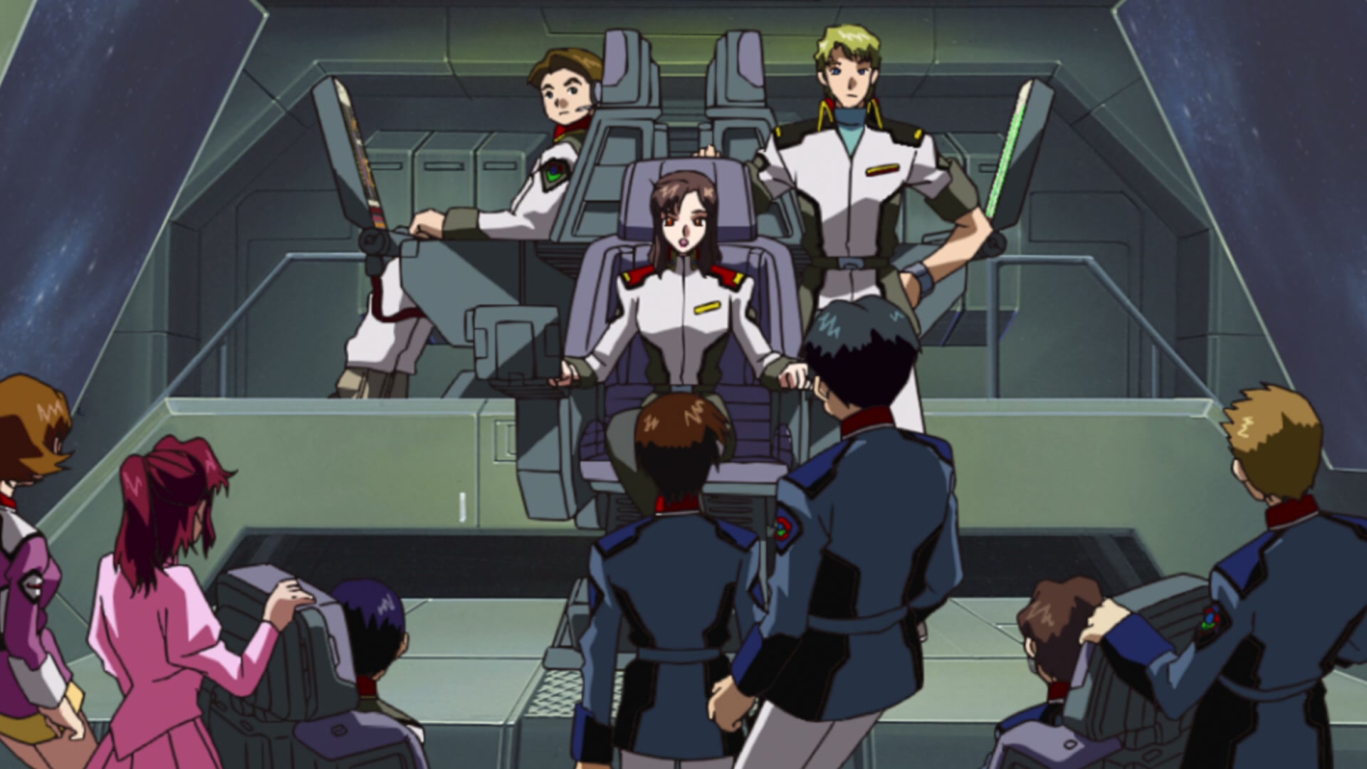 Mobile Suit Gundam SEED Ep 7: The Scar of Space @ 00:09:42