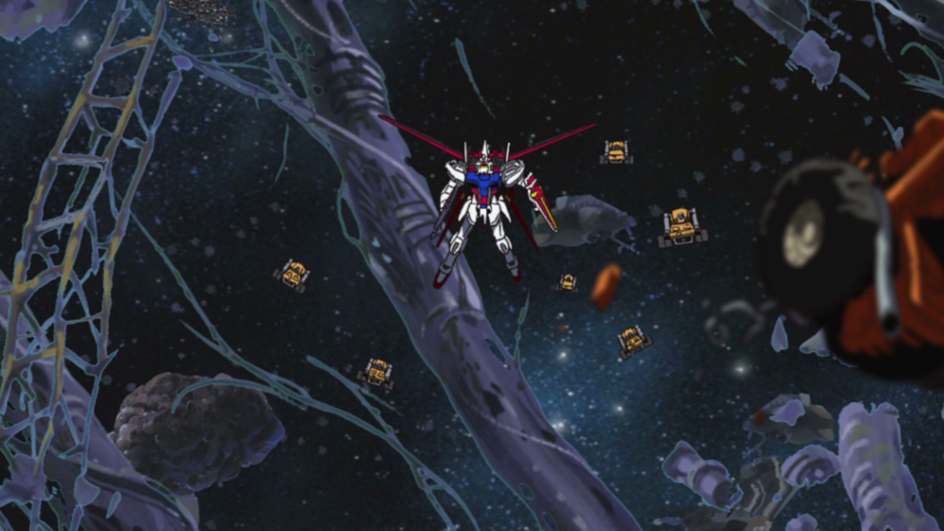 Mobile Suit Gundam SEED Ep 7: The Scar of Space @ 00:13:20