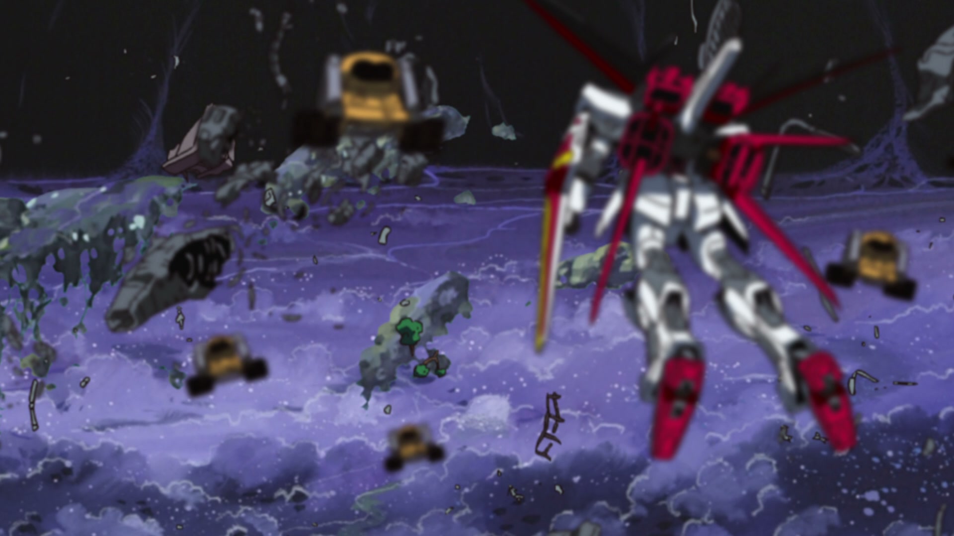 Mobile Suit Gundam SEED Ep 7: The Scar of Space @ 00:14:09