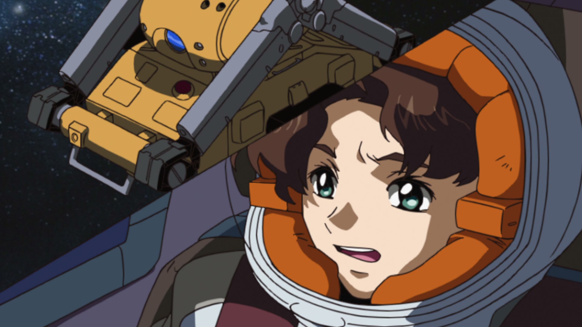 Mobile Suit Gundam SEED Ep 7: The Scar of Space @ 00:14:12