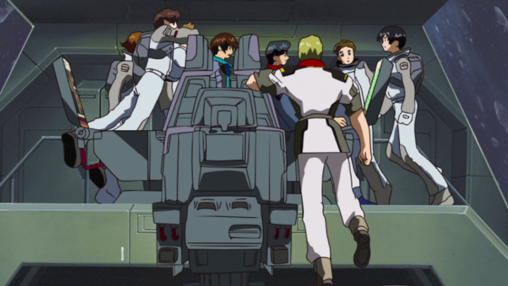 Mobile Suit Gundam SEED Ep 7: The Scar of Space @ 00:15:20