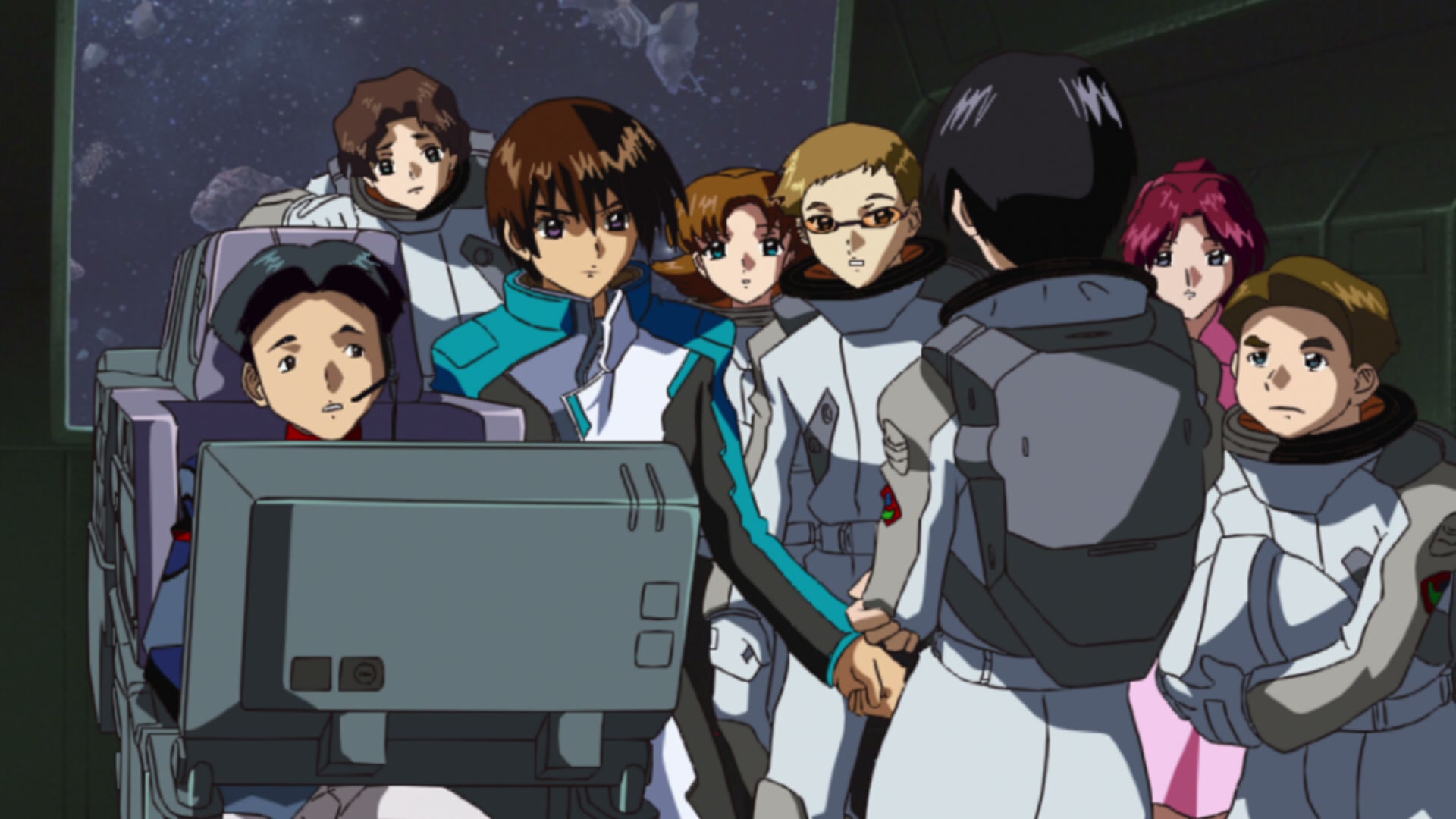 Mobile Suit Gundam SEED Ep 7: The Scar of Space @ 00:15:24