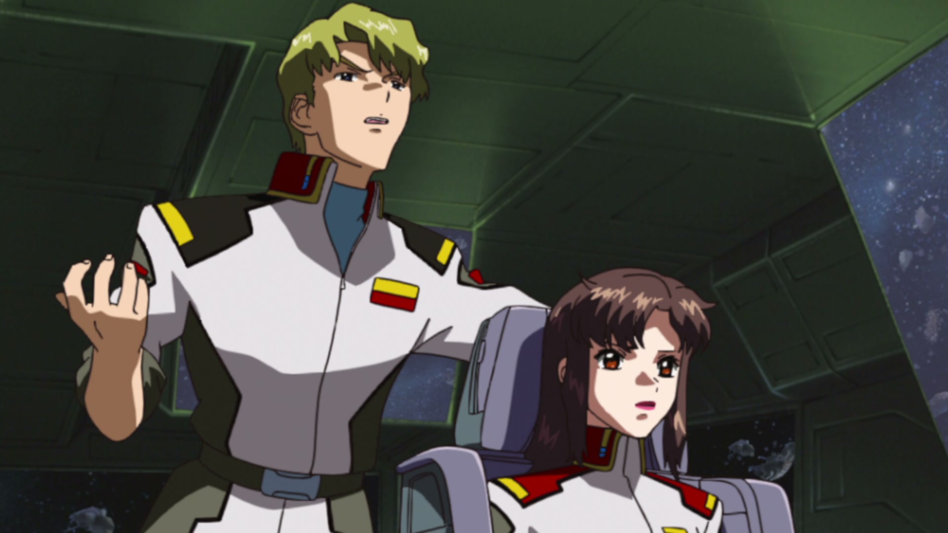 Mobile Suit Gundam SEED Ep 7: The Scar of Space @ 00:15:31