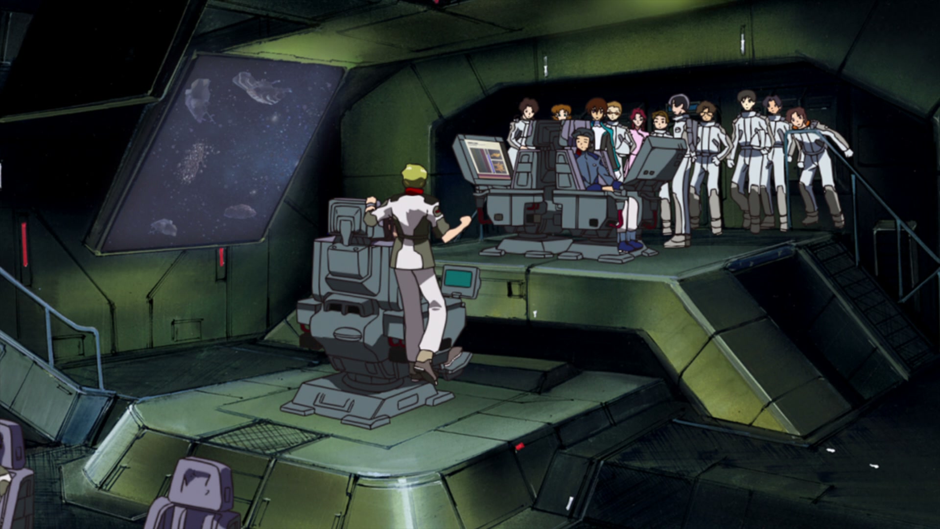 Mobile Suit Gundam SEED Ep 7: The Scar of Space @ 00:15:39