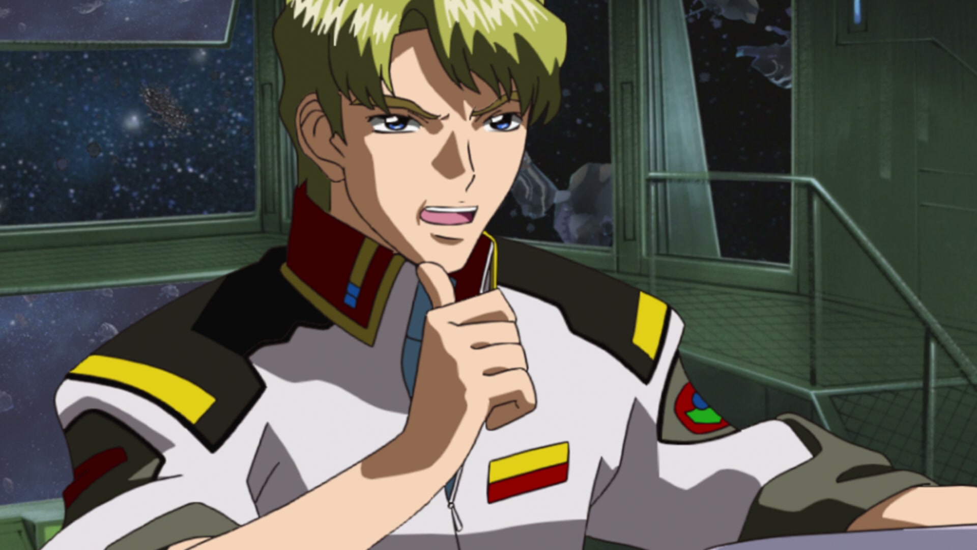 Mobile Suit Gundam SEED Ep 7: The Scar of Space @ 00:15:46