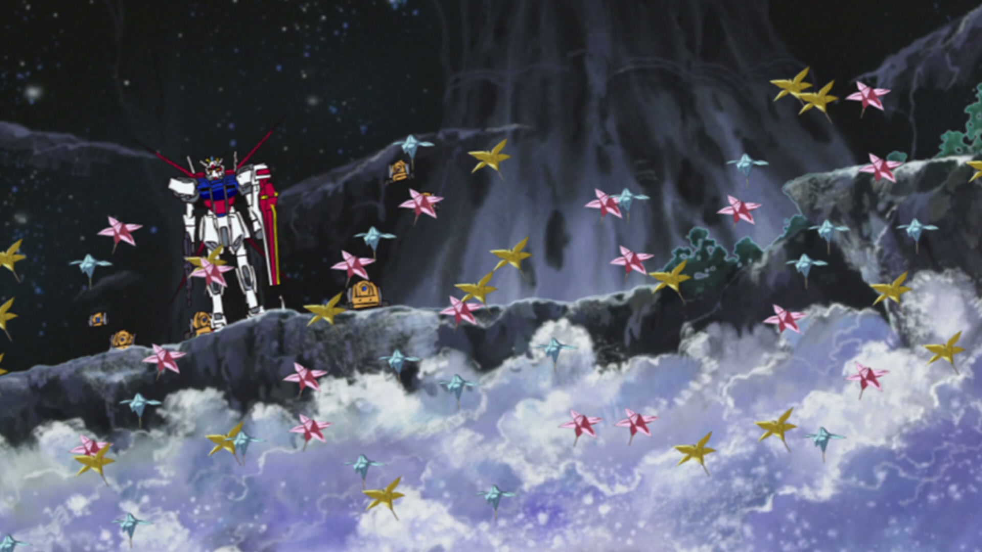 Mobile Suit Gundam SEED Ep 7: The Scar of Space @ 00:18:39