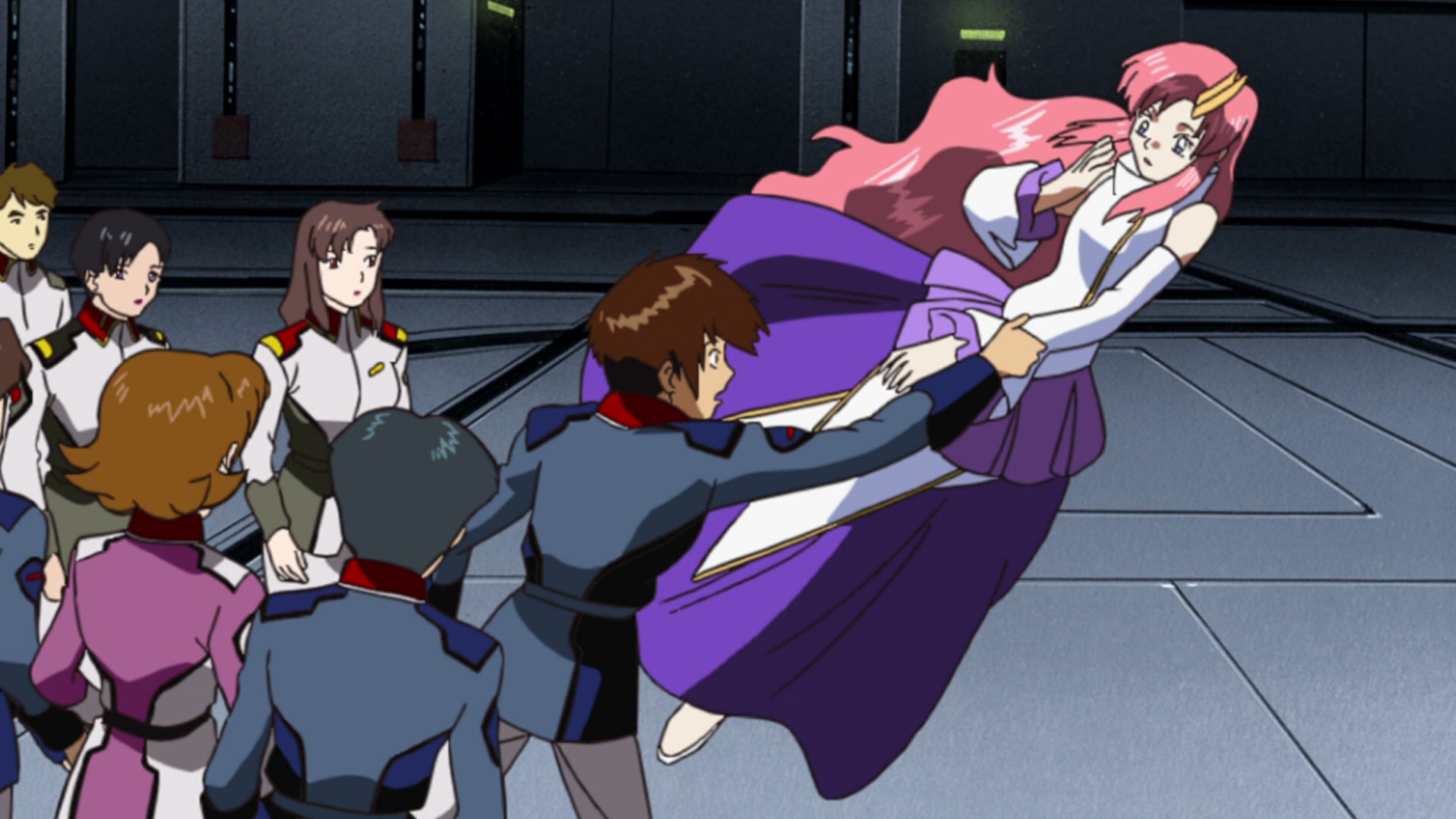 Mobile Suit Gundam SEED Ep 8: The Songstress of the Enemy Forces @ 00:03:04
