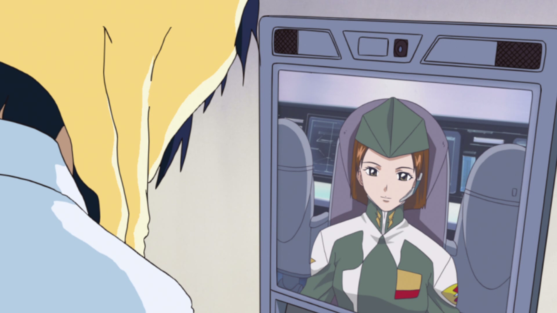 Mobile Suit Gundam SEED Ep 8: The Songstress of the Enemy Forces @ 00:04:24