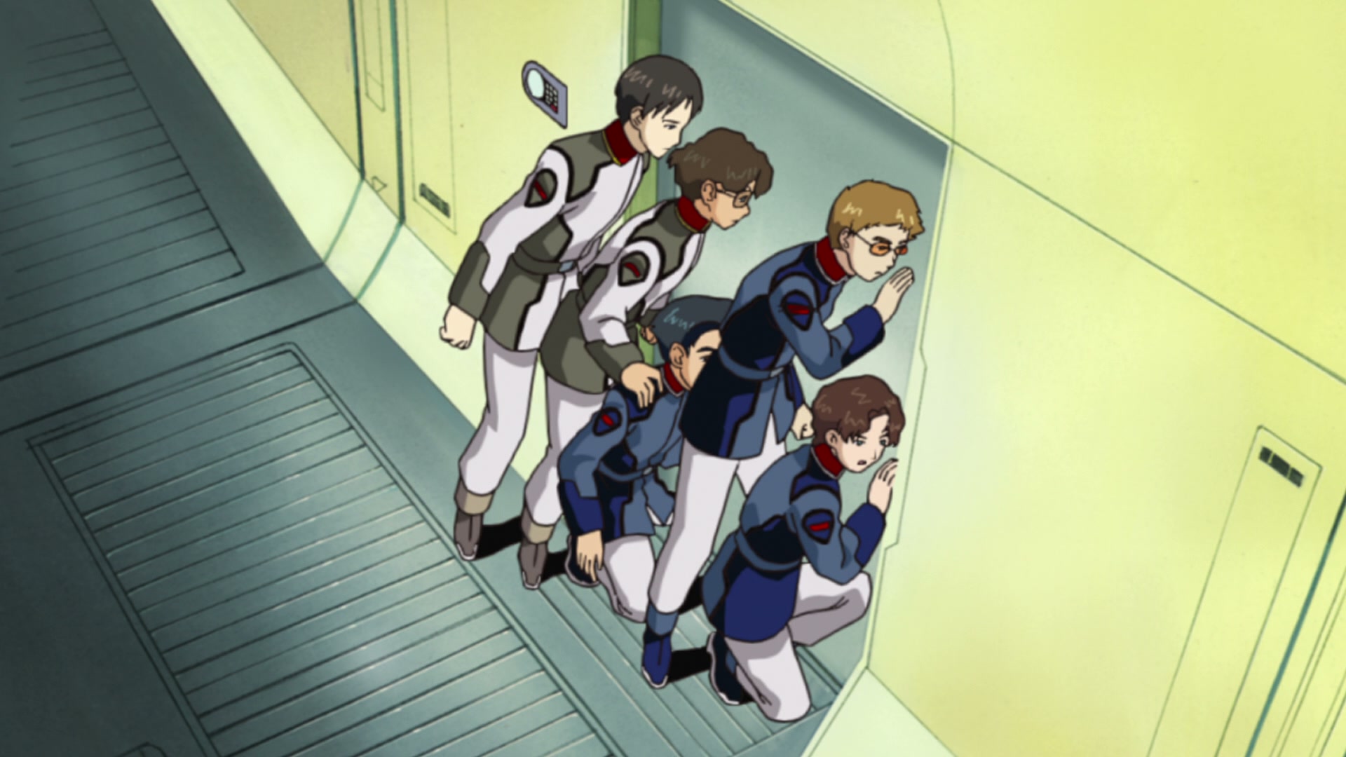Mobile Suit Gundam SEED Ep 8: The Songstress of the Enemy Forces @ 00:05:40