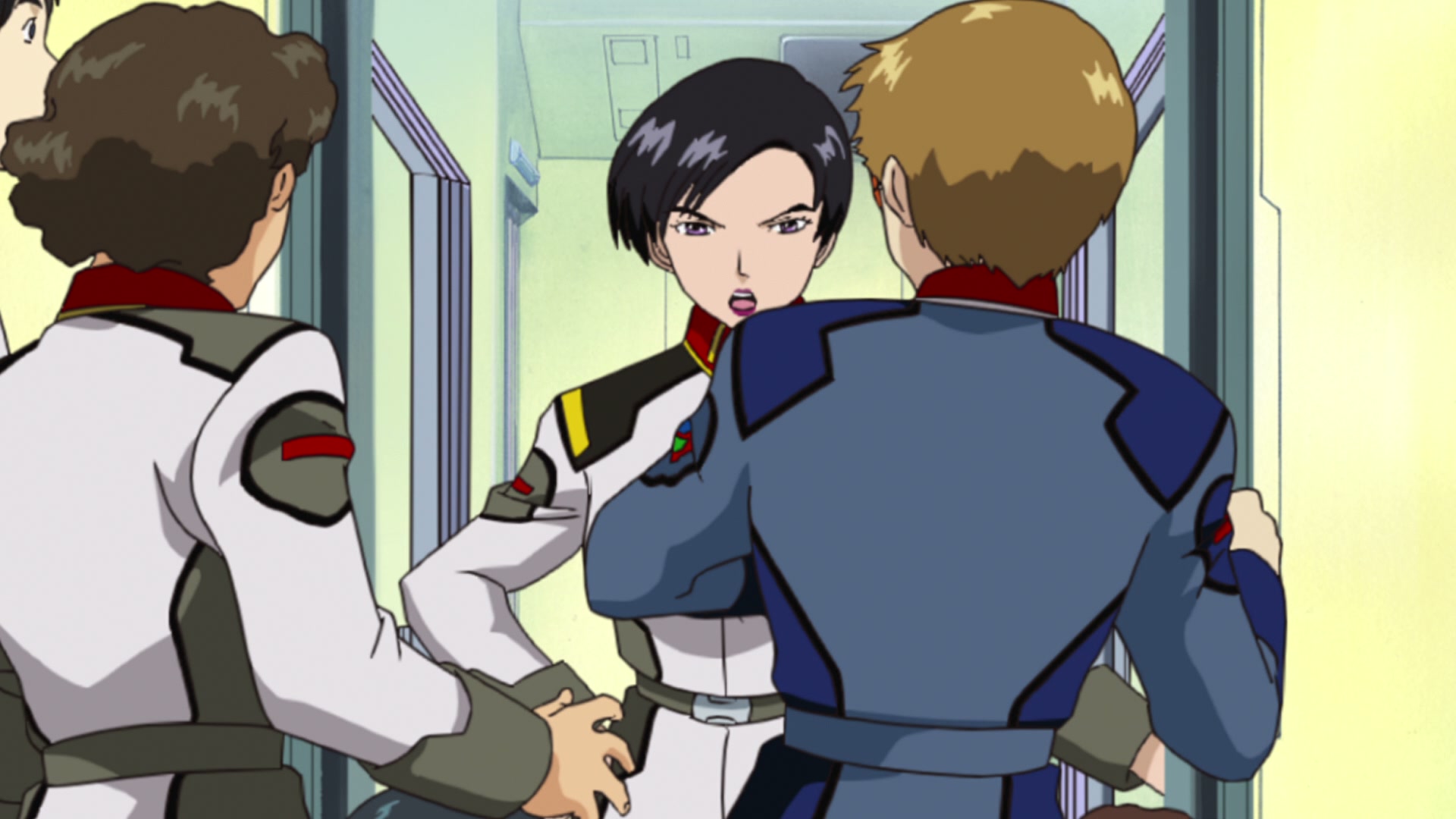 Mobile Suit Gundam SEED Ep 8: The Songstress of the Enemy Forces @ 00:05:48