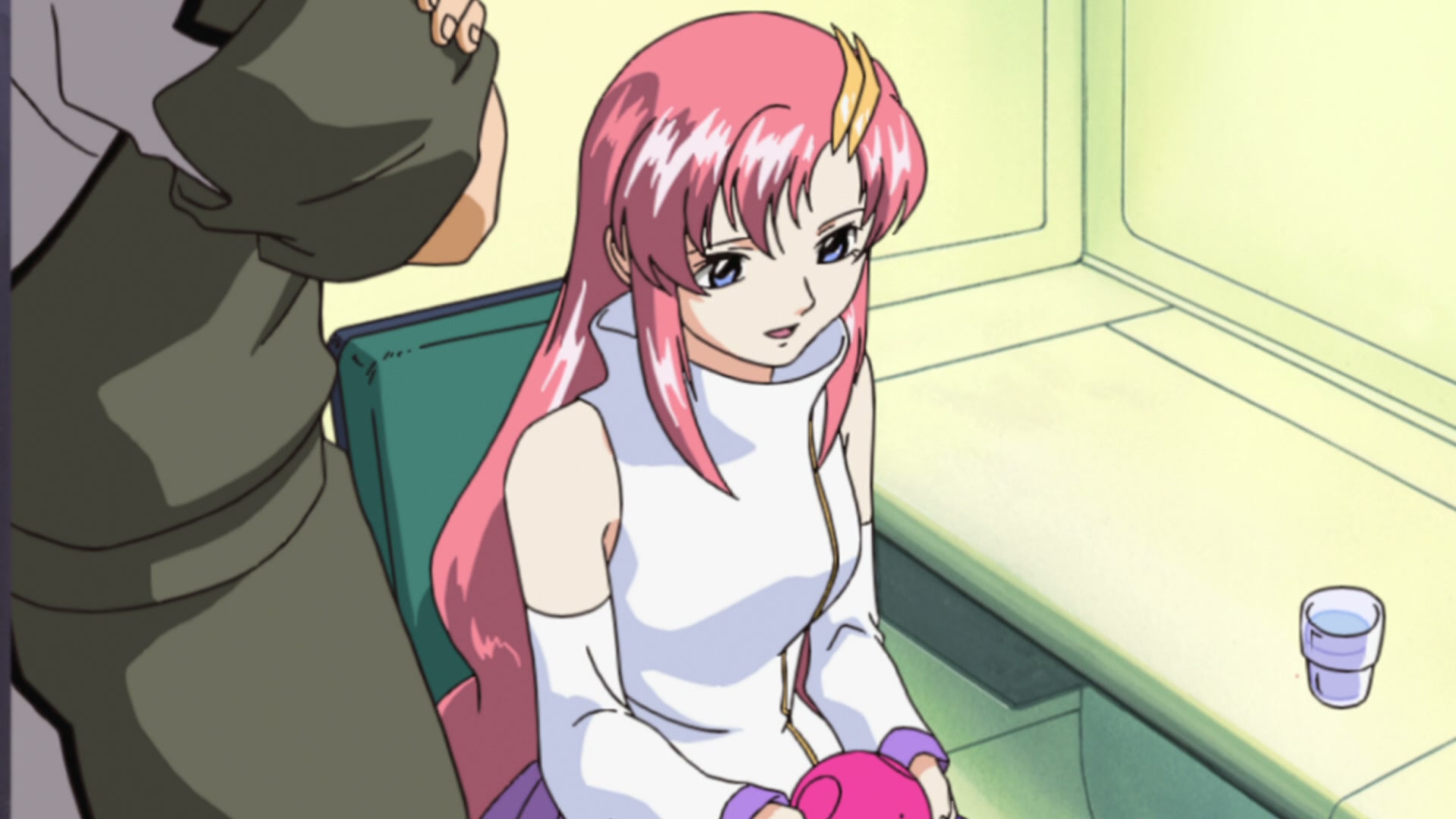 Mobile Suit Gundam SEED Ep 8: The Songstress of the Enemy Forces @ 00:06:30