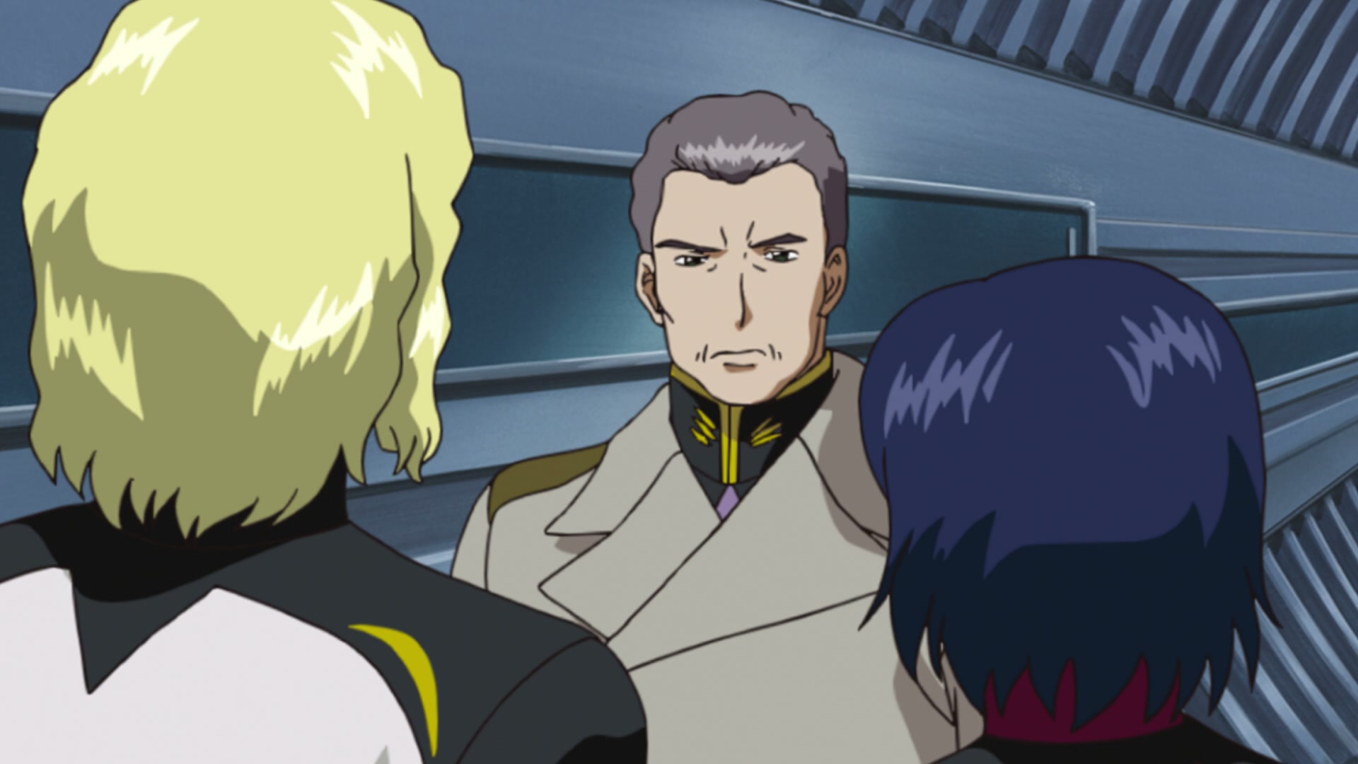 Mobile Suit Gundam SEED Ep 8: The Songstress of the Enemy Forces @ 00:08:54