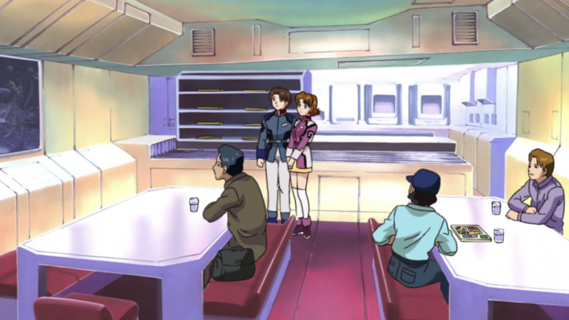 Mobile Suit Gundam SEED Ep 8: The Songstress of the Enemy Forces @ 00:09:36