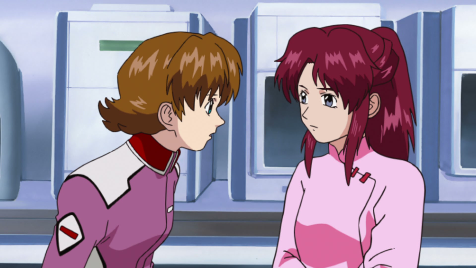 Mobile Suit Gundam SEED Ep 8: The Songstress of the Enemy Forces @ 00:11:03