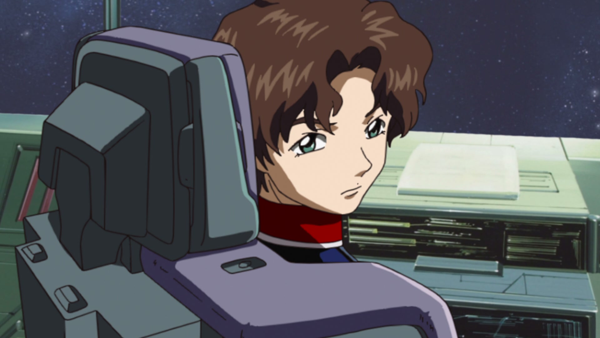 Mobile Suit Gundam SEED Ep 8: The Songstress of the Enemy Forces @ 00:13:08