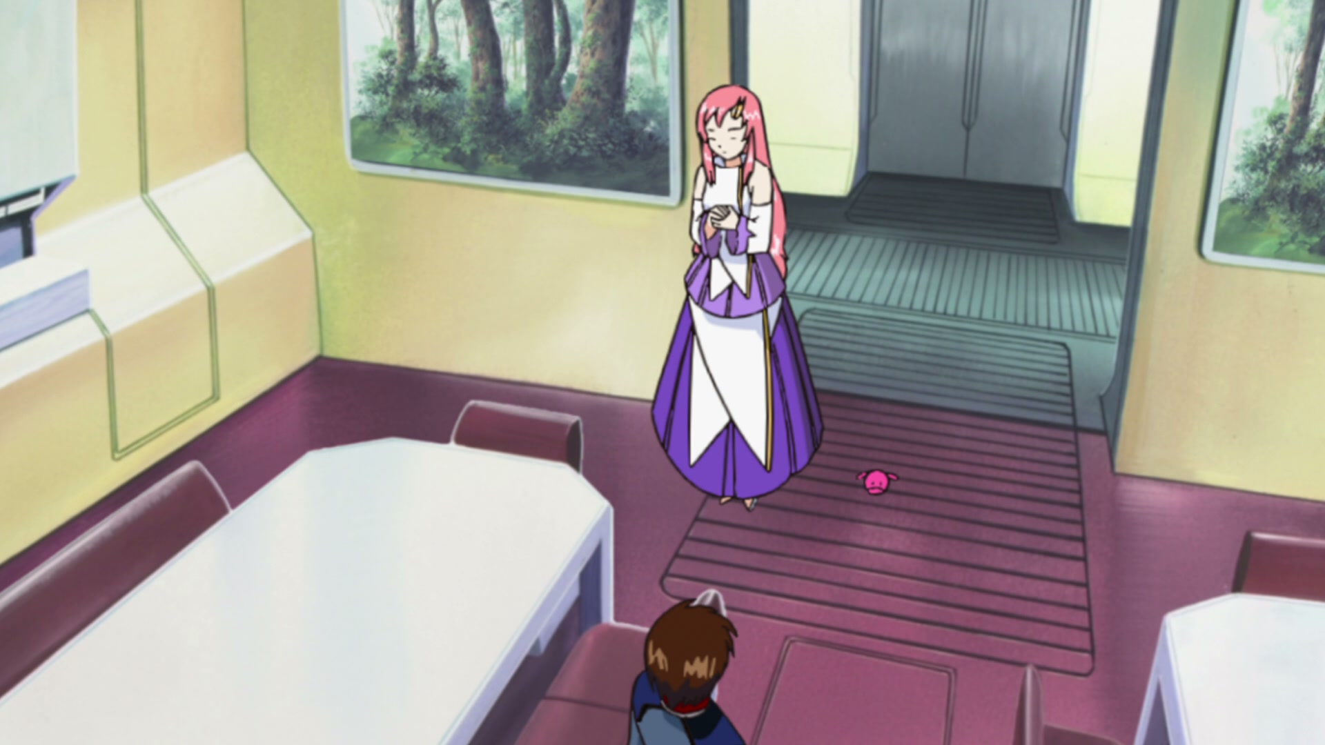 Mobile Suit Gundam SEED Ep 8: The Songstress of the Enemy Forces @ 00:13:27