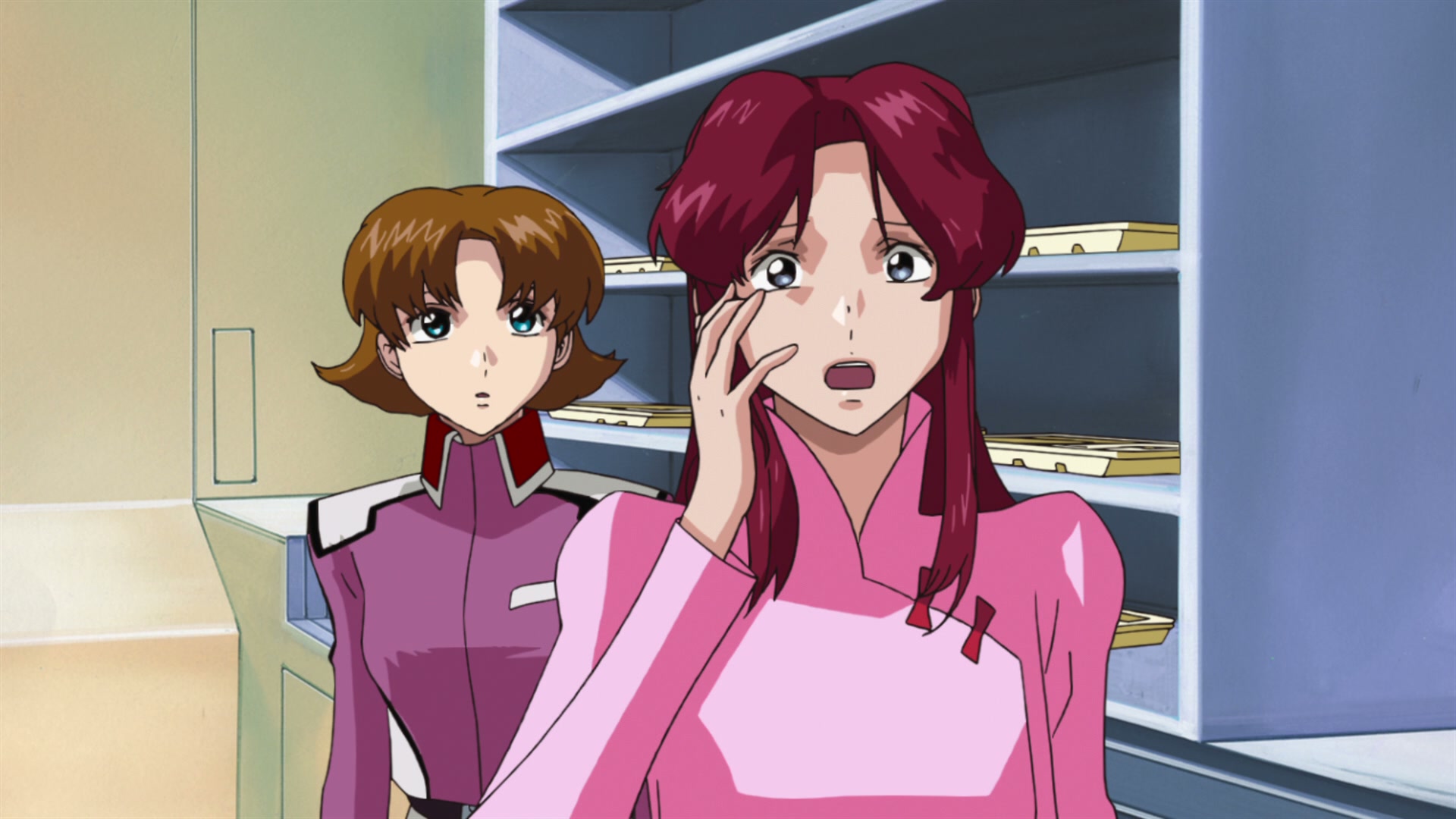 Mobile Suit Gundam SEED Ep 8: The Songstress of the Enemy Forces @ 00:13:46