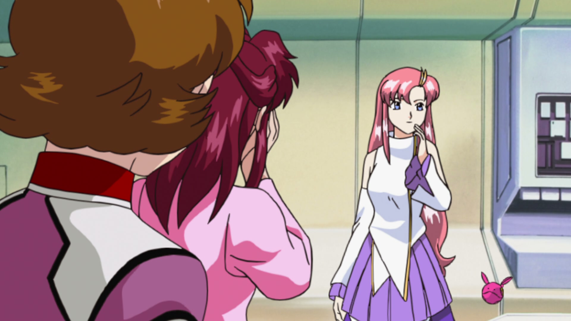 Mobile Suit Gundam SEED Ep 8: The Songstress of the Enemy Forces @ 00:13:54
