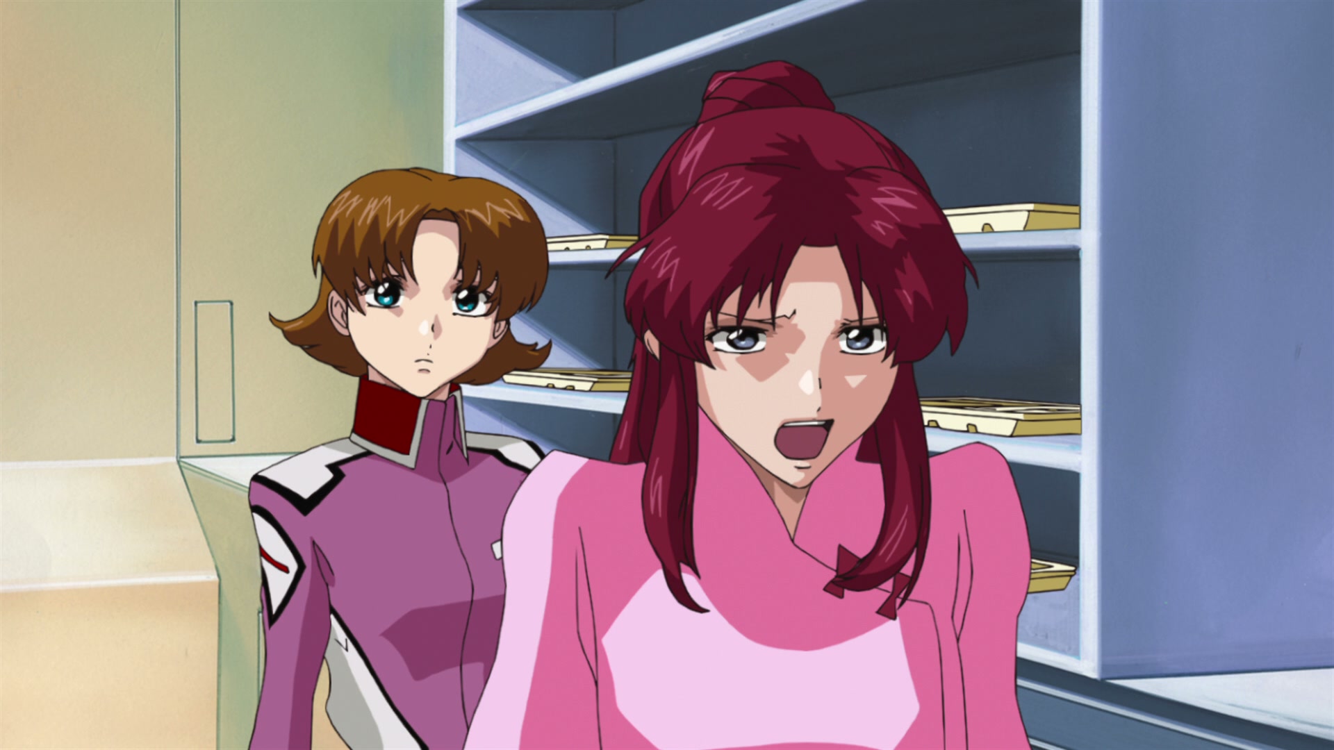 Mobile Suit Gundam SEED Ep 8: The Songstress of the Enemy Forces @ 00:14:05