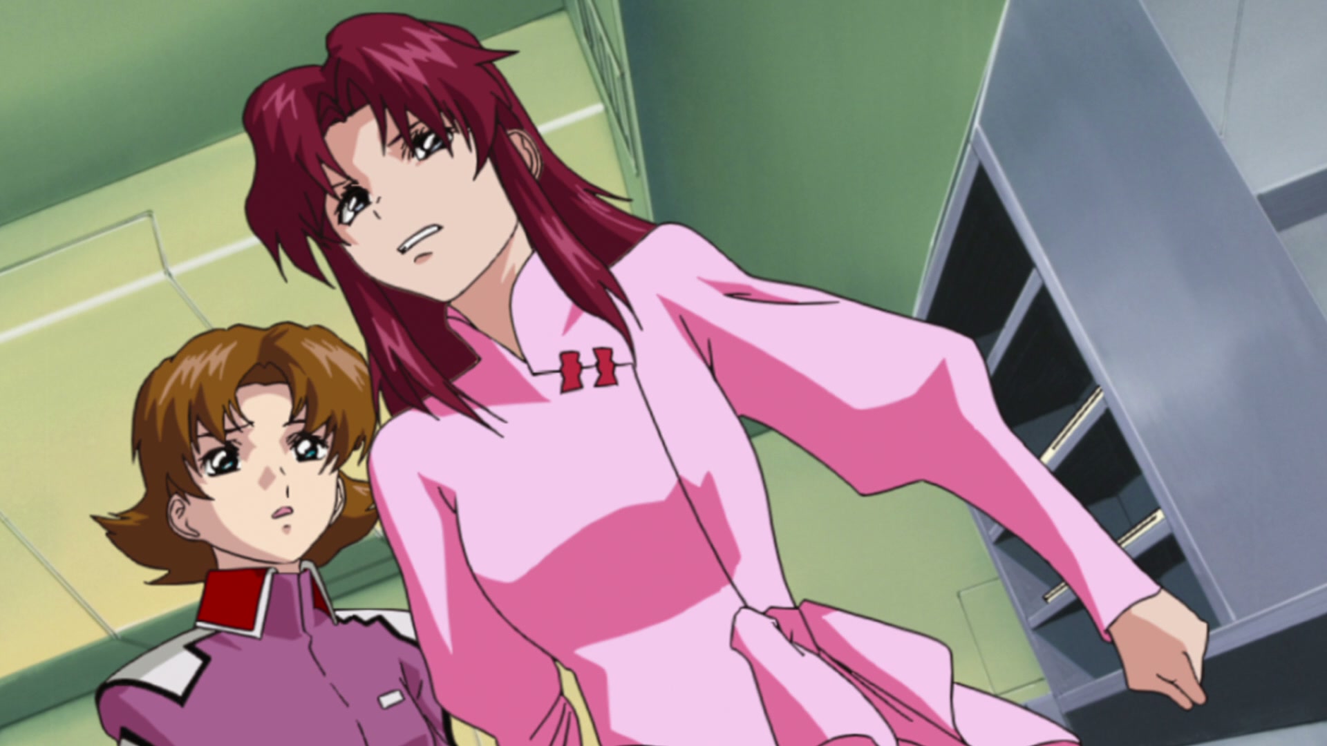 Mobile Suit Gundam SEED Ep 8: The Songstress of the Enemy Forces @ 00:14:32