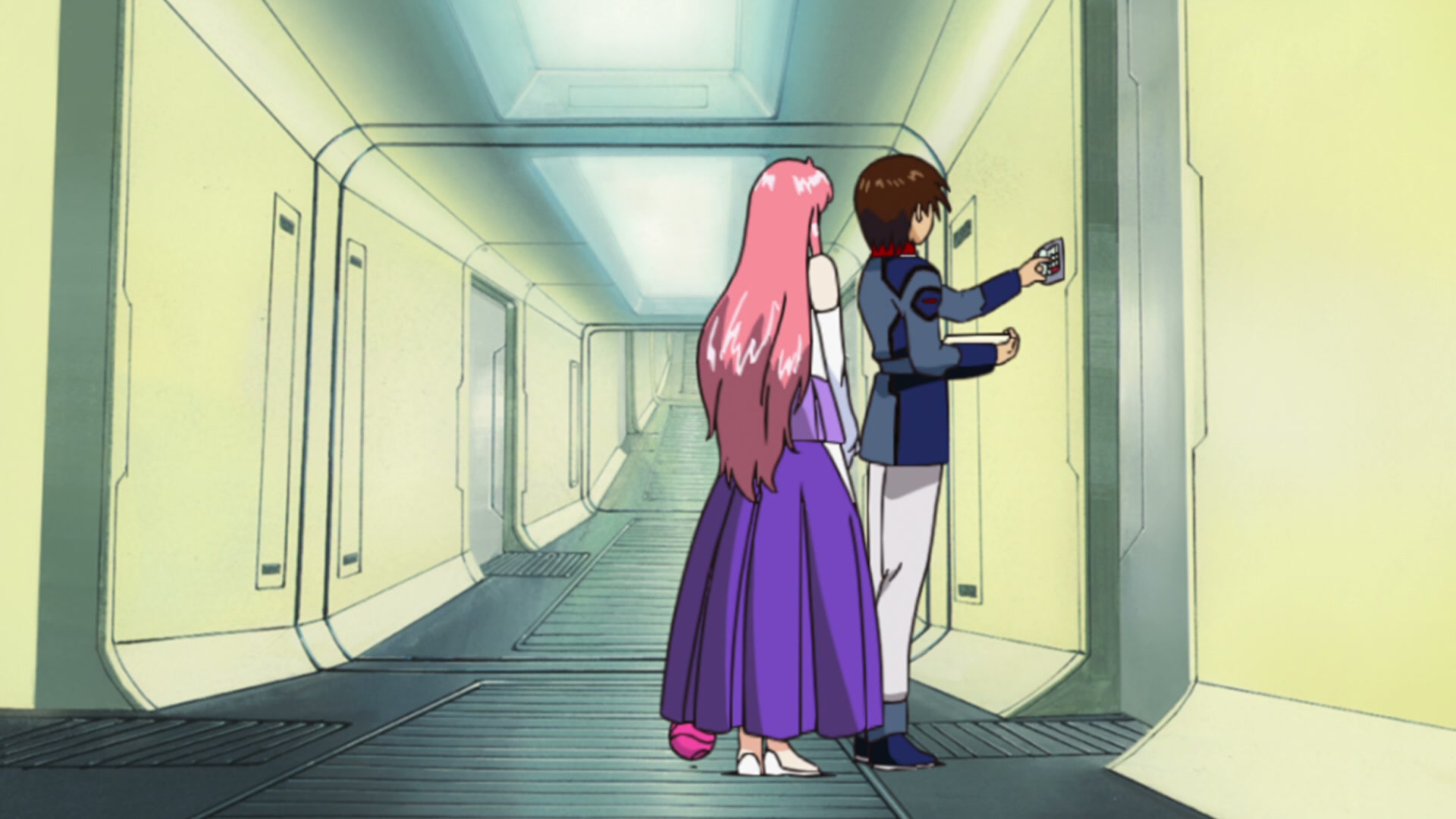 Mobile Suit Gundam SEED Ep 8: The Songstress of the Enemy Forces @ 00:15:21
