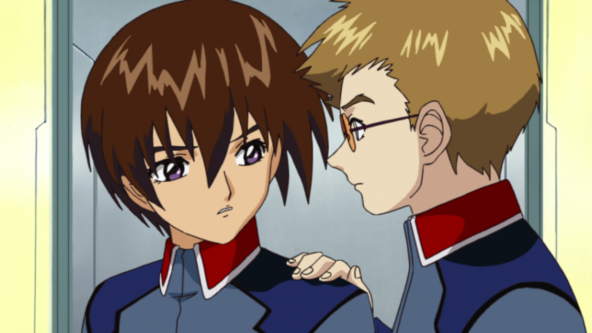 Mobile Suit Gundam SEED Ep 8: The Songstress of the Enemy Forces @ 00:18:04