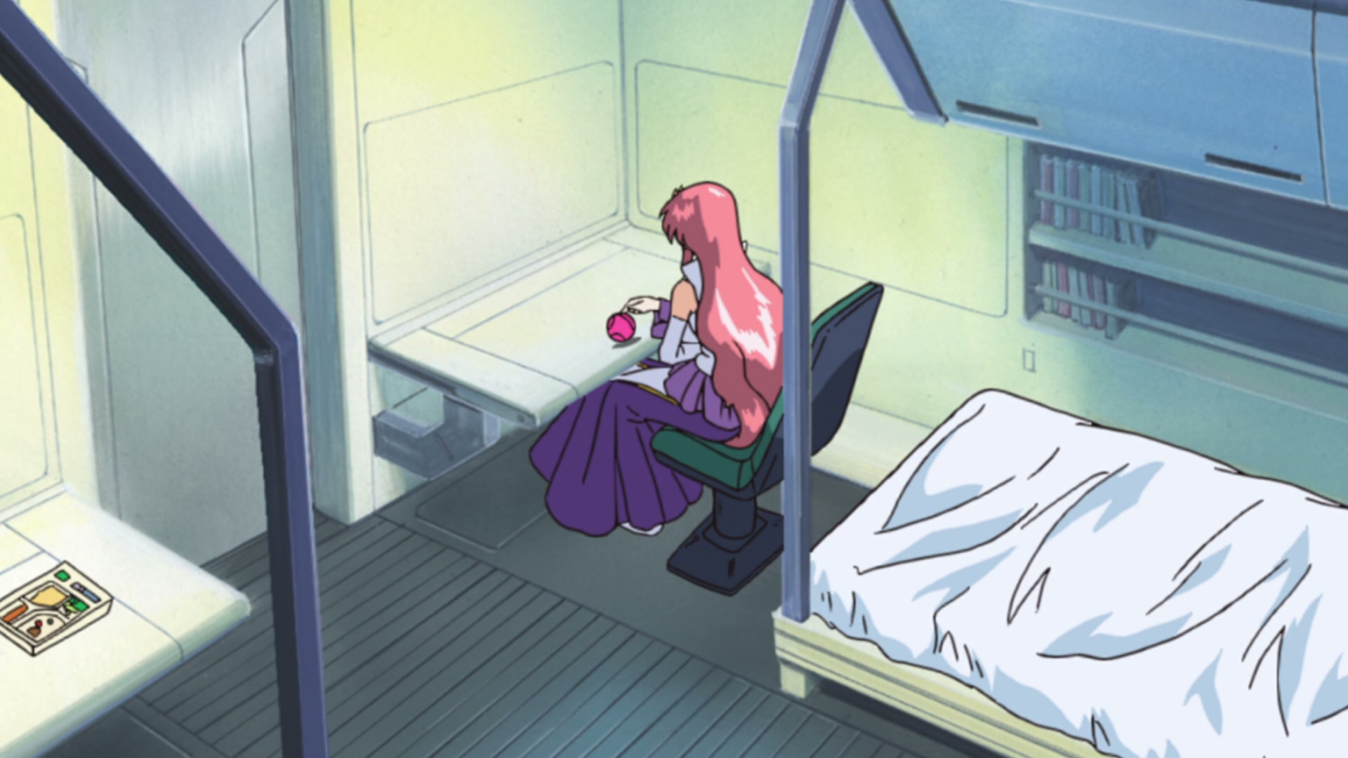Mobile Suit Gundam SEED Ep 8: The Songstress of the Enemy Forces @ 00:22:15