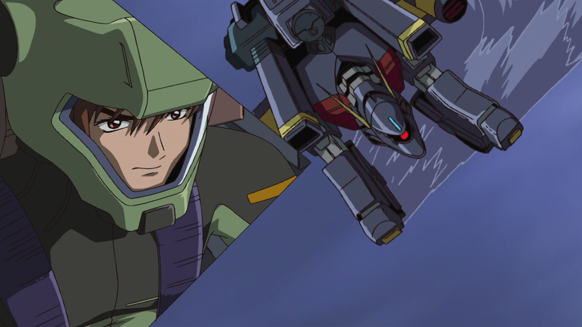 Mobile Suit Gundam SEED Ep 16: Burning Clouds of Sand @ 00:13:57