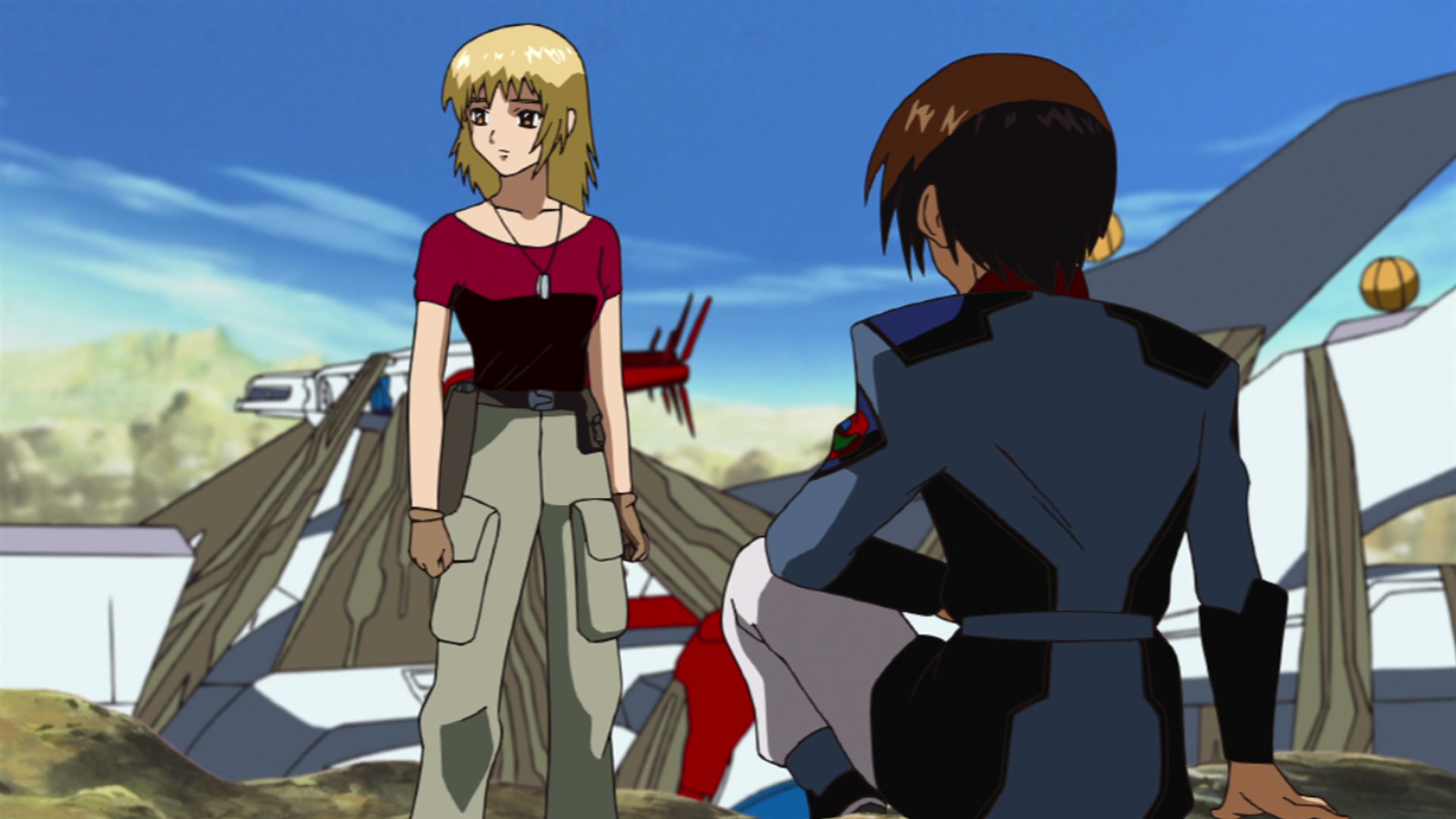 Mobile Suit Gundam SEED Ep 17: Cagalli Returns @ 00:12:15