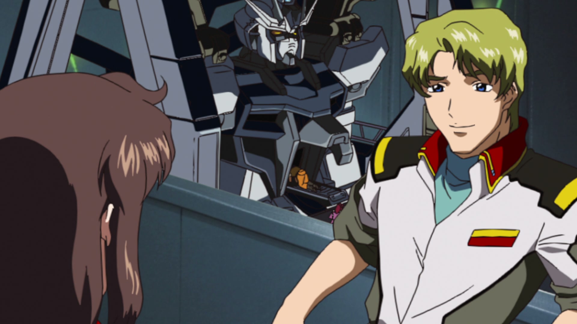 Mobile Suit Gundam SEED Ep 19: Fangs of the Enemy @ 00:03:37