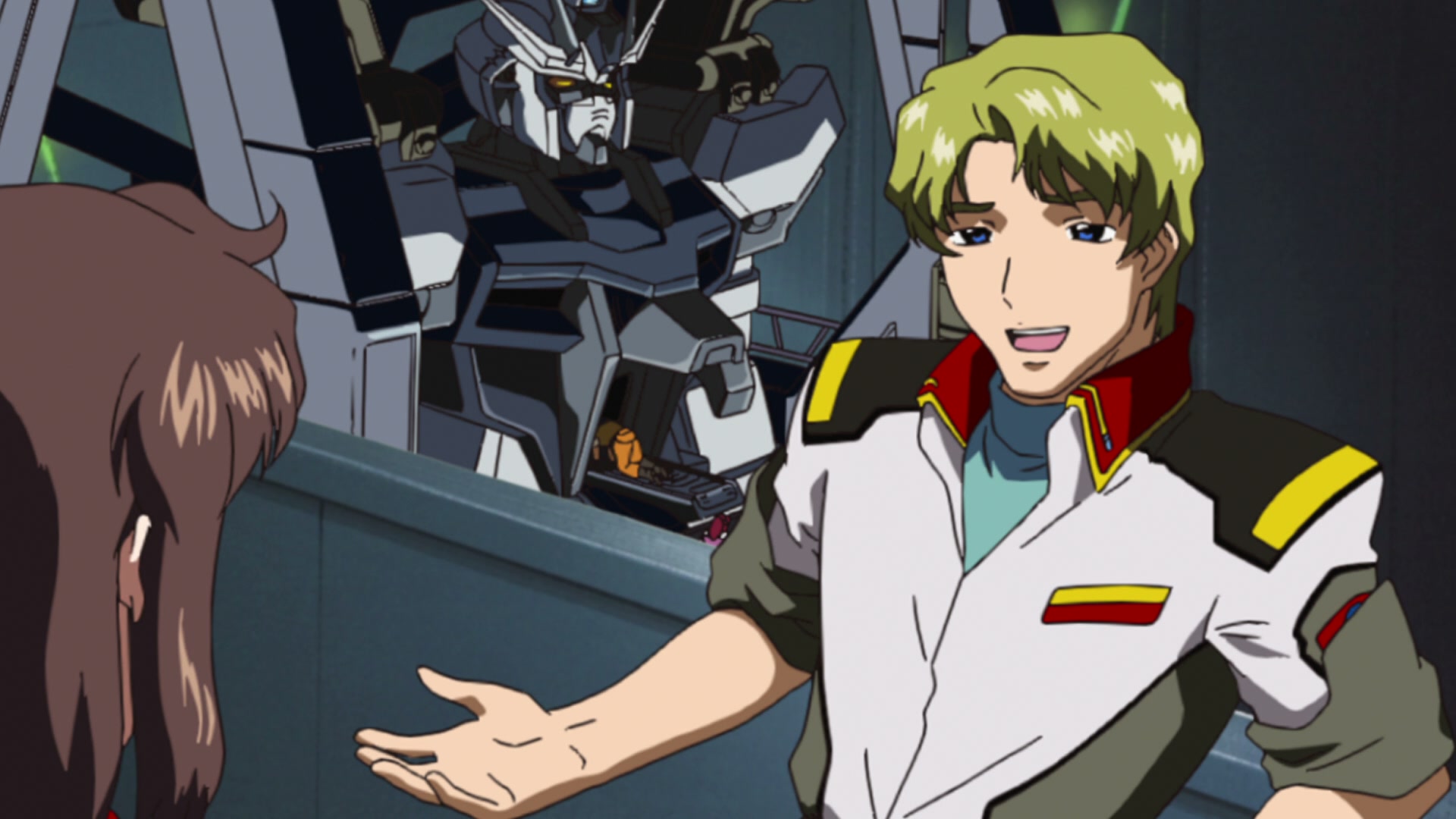 Mobile Suit Gundam SEED Ep 19: Fangs of the Enemy @ 00:03:48